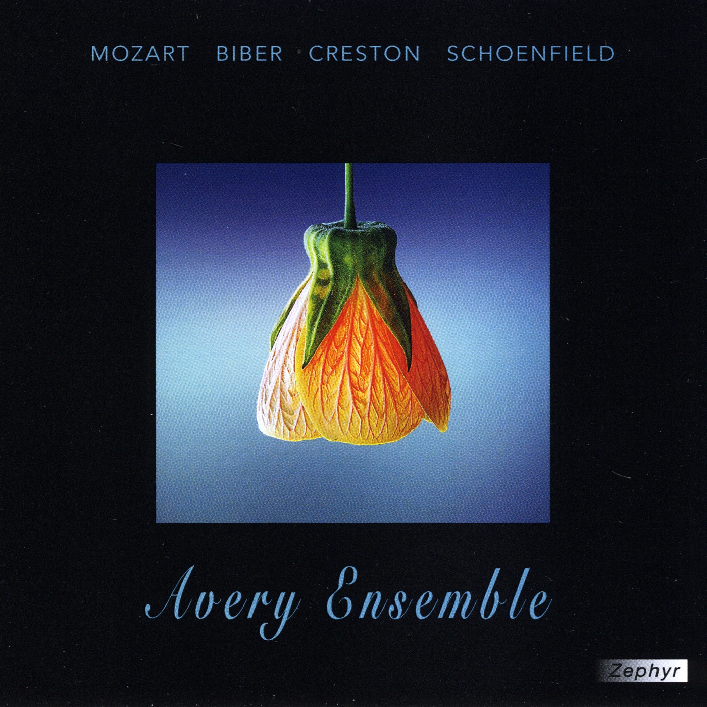 Mozart, Biber, Creston, Schoenfield album cover