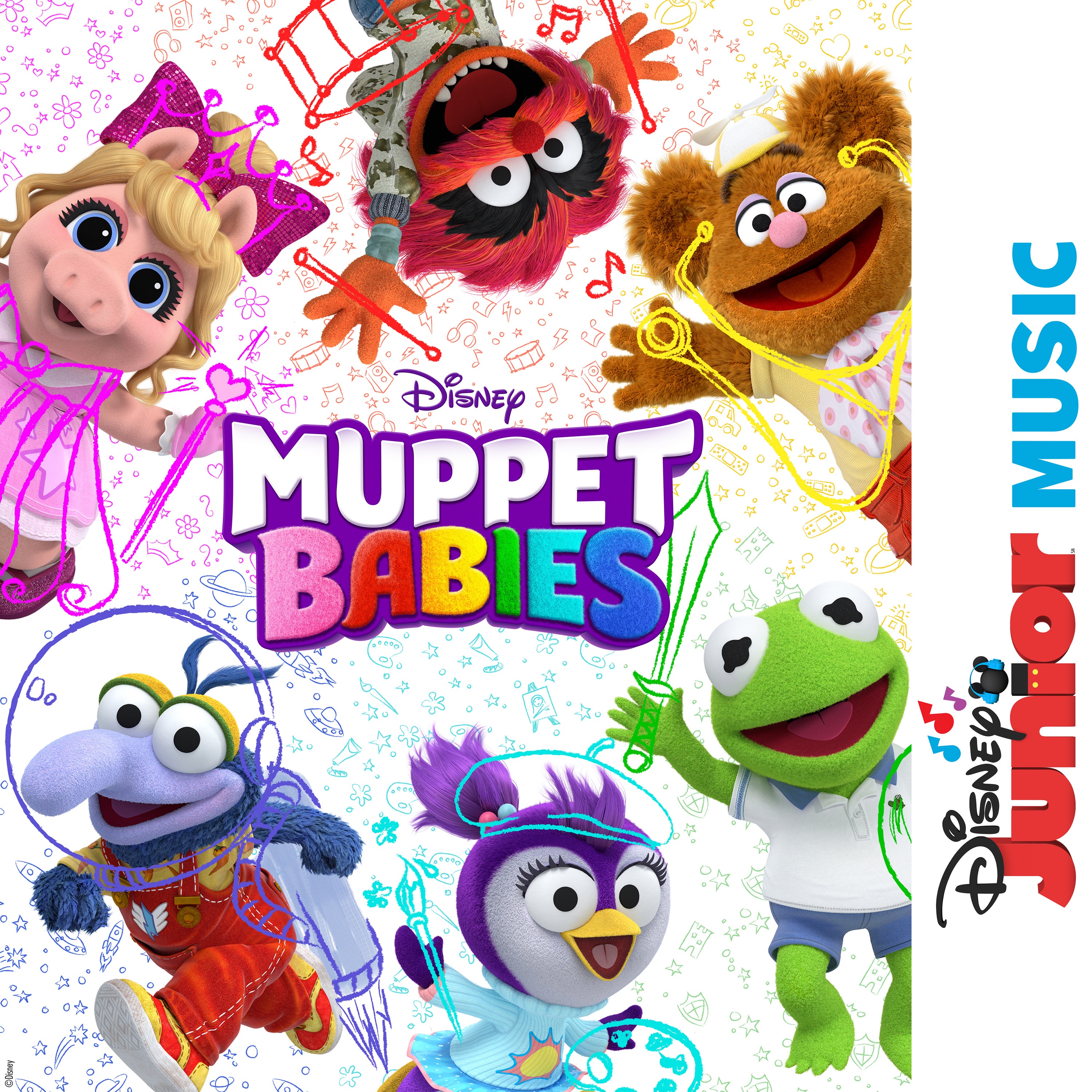 Disney Junior Music: Muppet Babies album cover