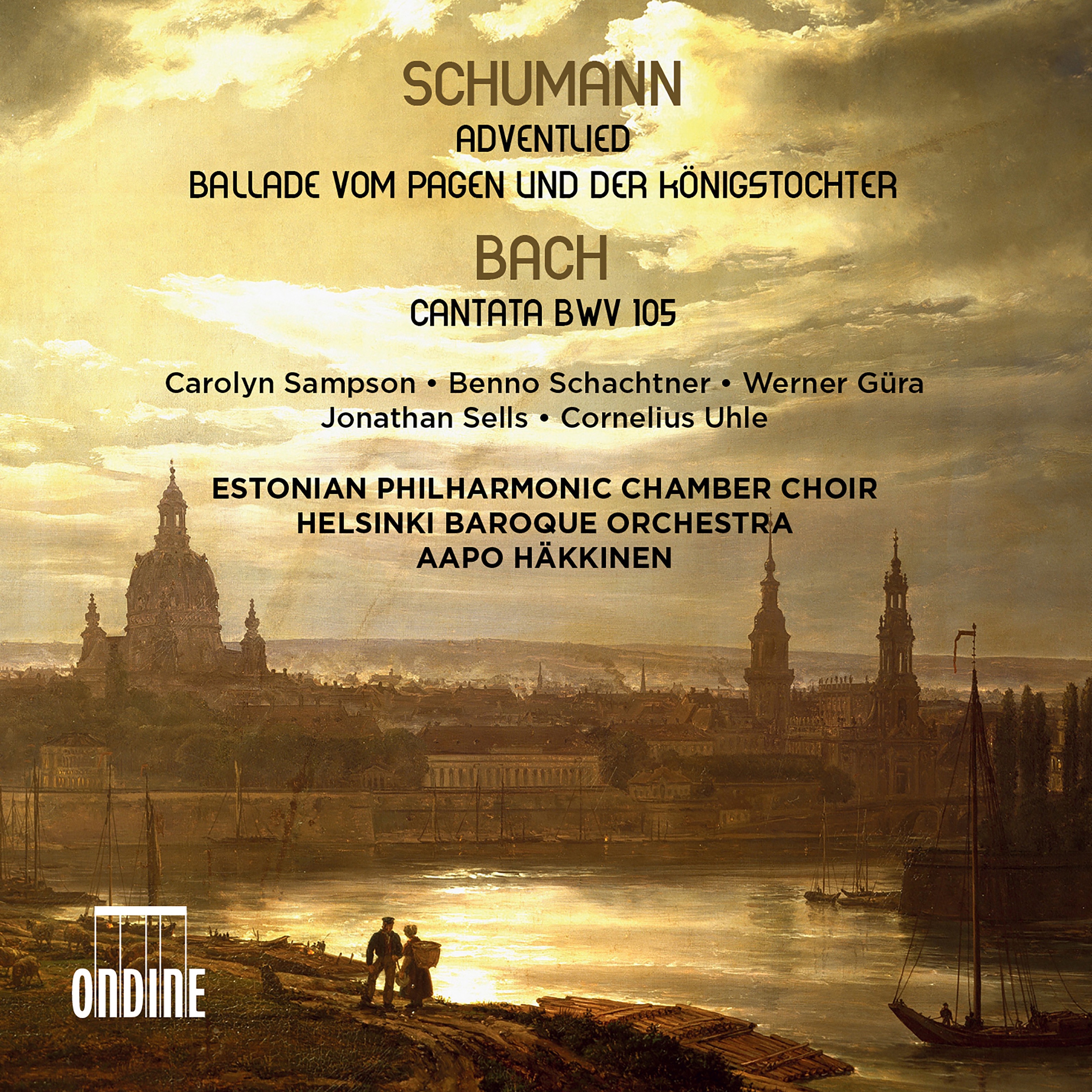 Schumann: Adventlied, Op. 71 & Vom Pagen und der Königstochter, Op. 140 - Bach: Cantata, BWV 105 album cover