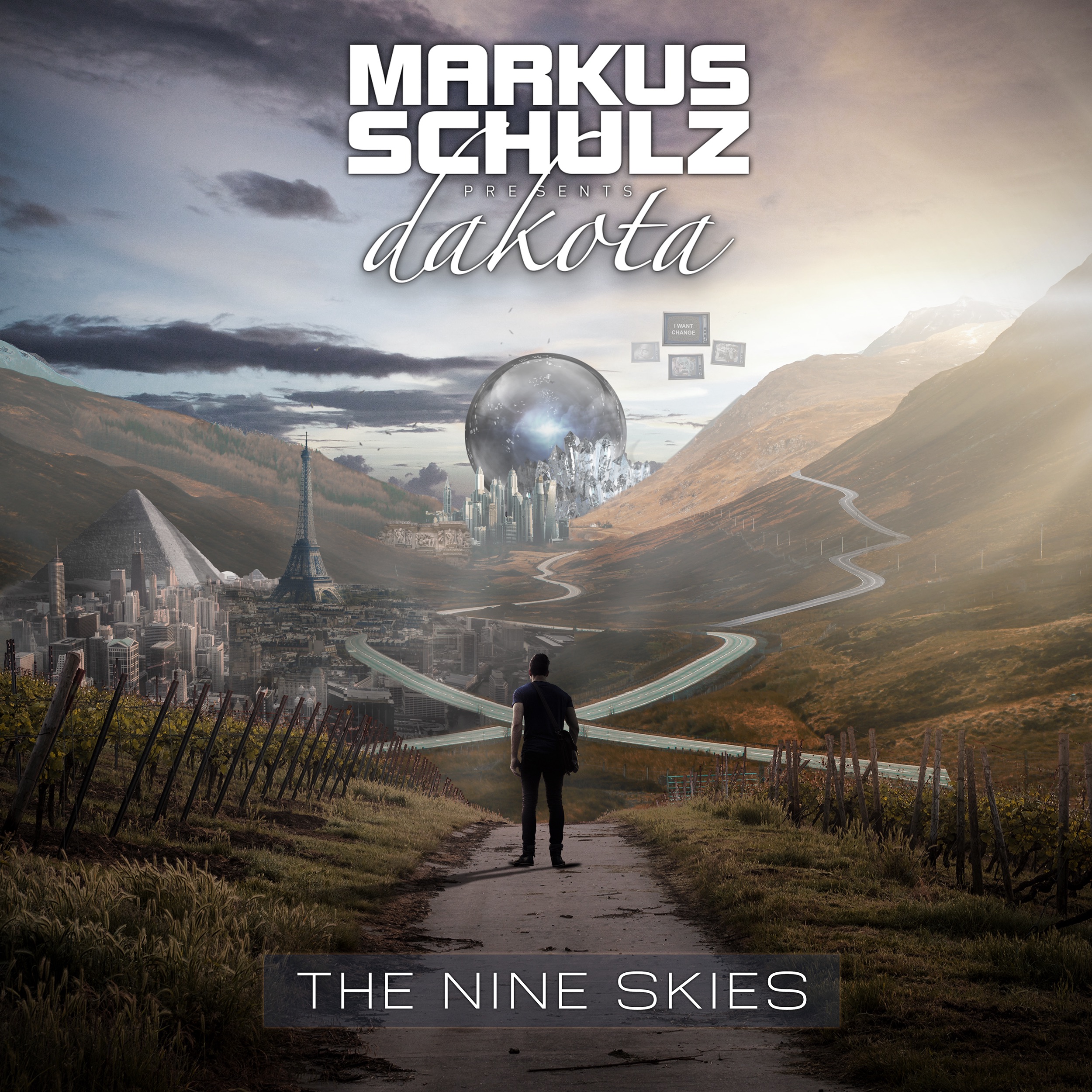 The Nine Skies album cover