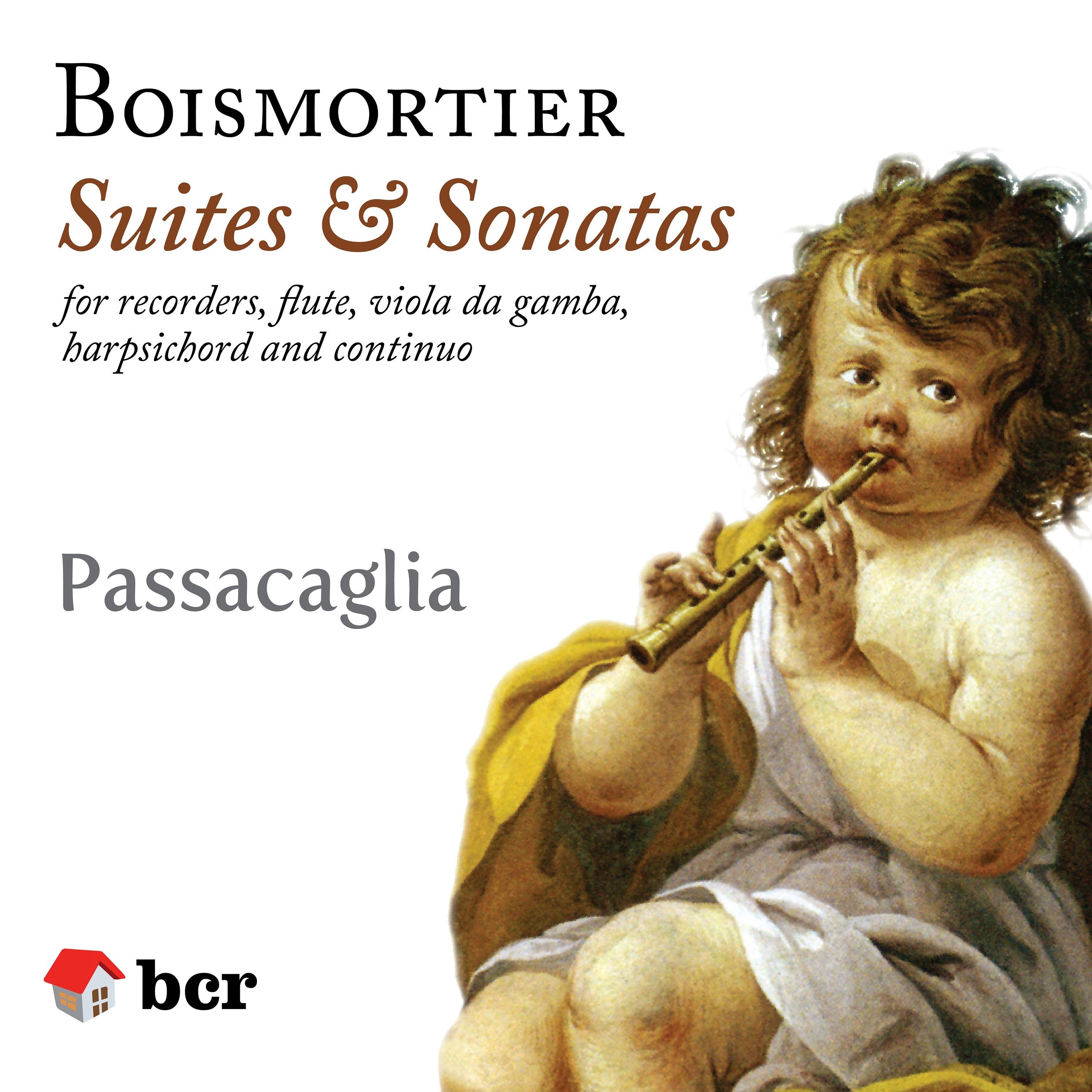 Boismortier Suites & Sonatas album cover