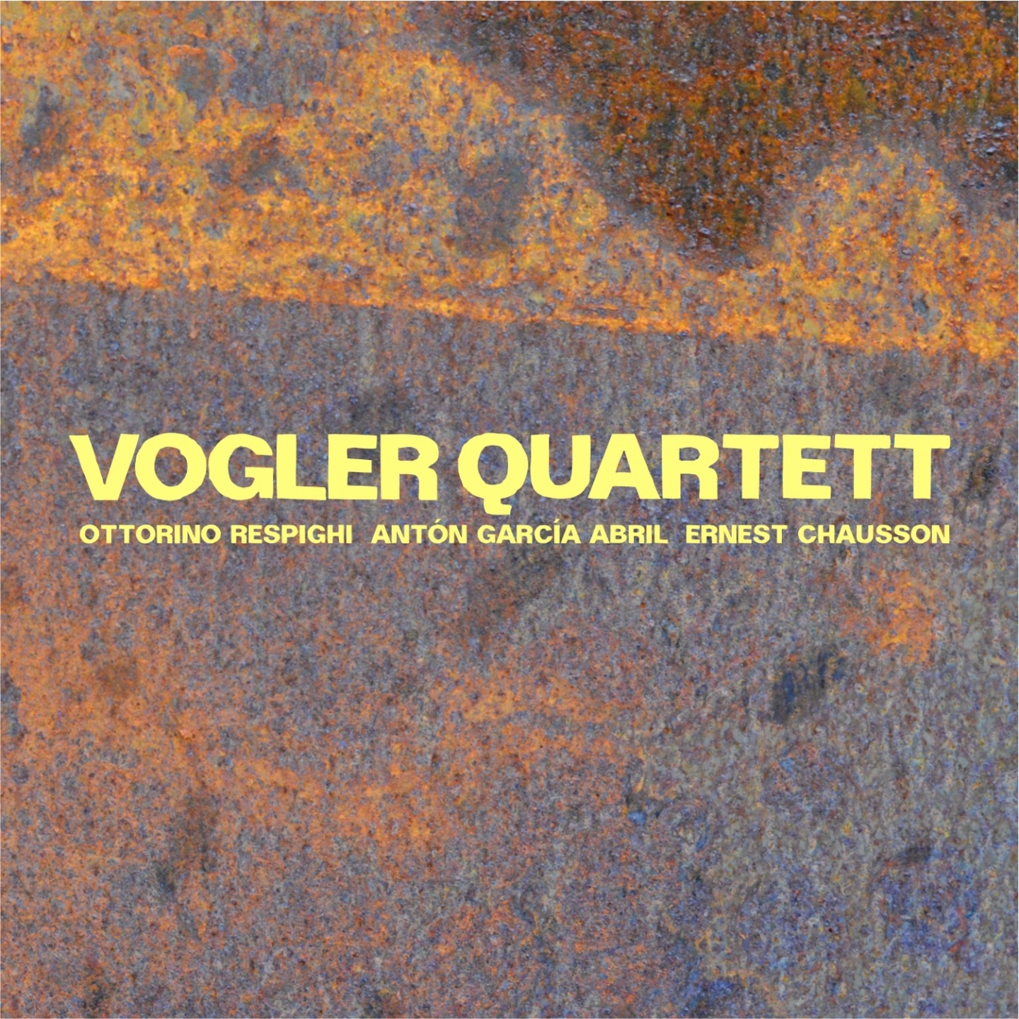 Vogler Quartett spielt Respighi, Abril und Chausson album cover