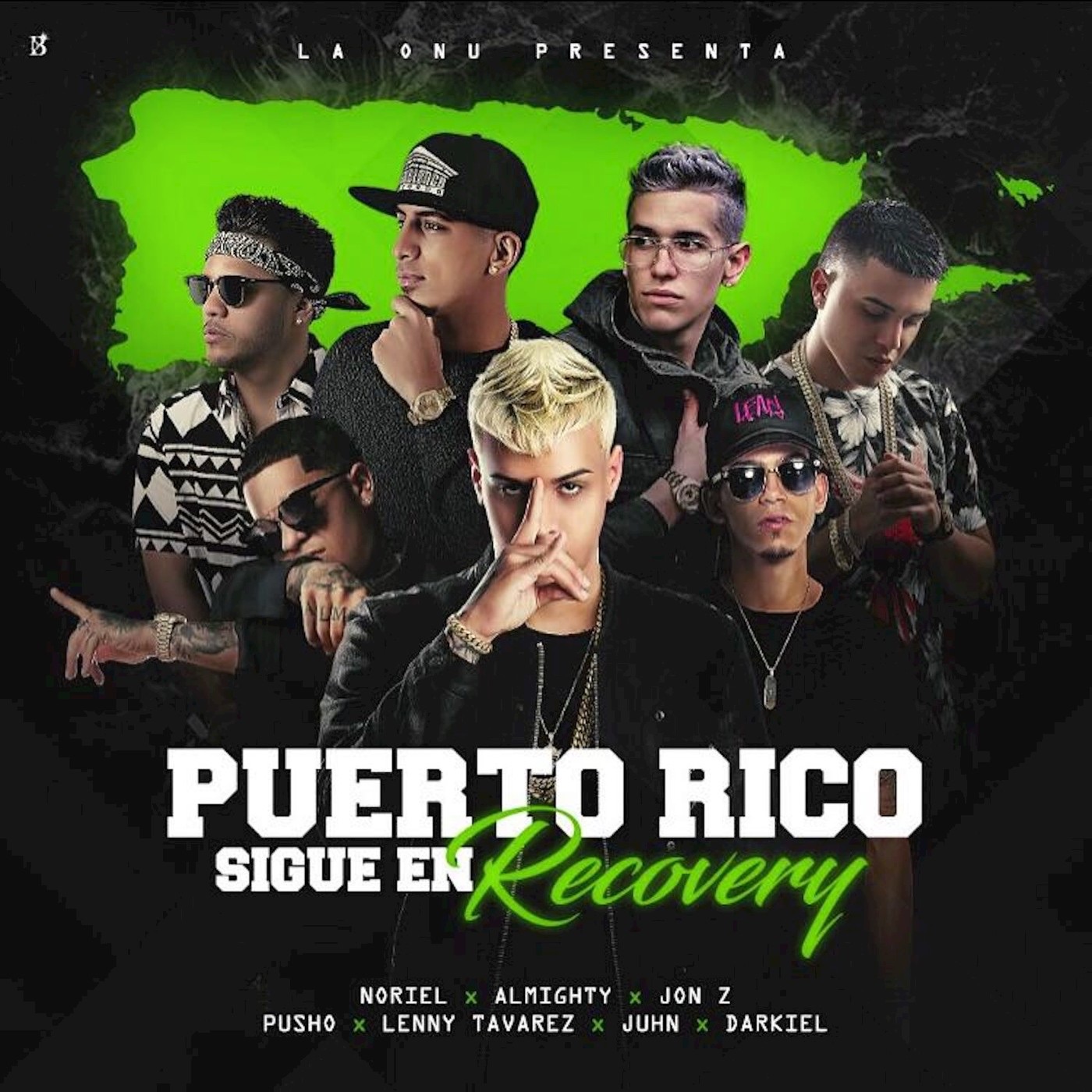 Puerto Rico Sigue en Recovery - Single (feat. Darkiel, Lenny Tavarez, Juhn & Pusho) - Single album cover