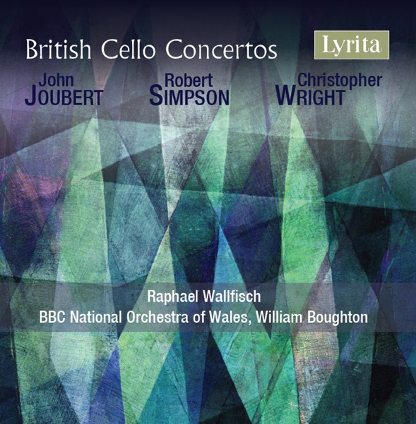 British Cello Concertos album cover