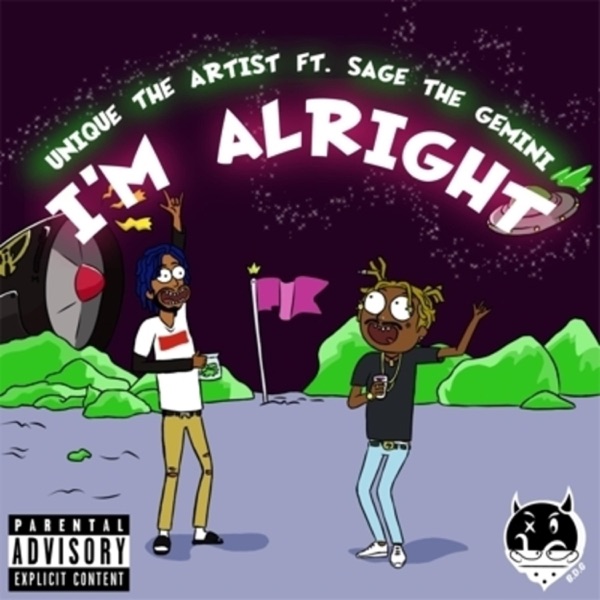 I'm Alright (feat. Sage the Gemini) - Single album cover