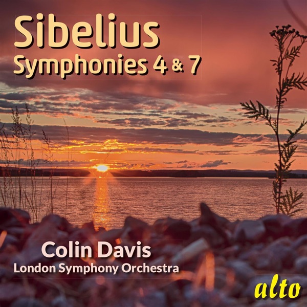 Sibelius: Symphonies Nos. 4 & 7 - Sir Colin Davis, LSO album cover
