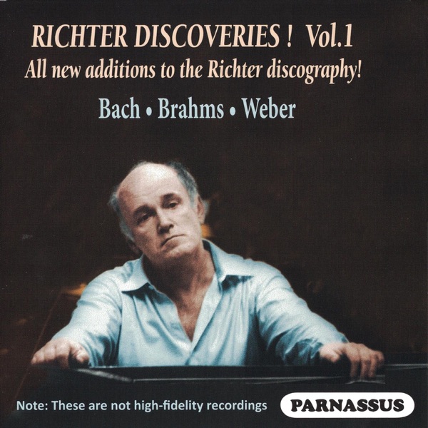 Richter Discoveries, Vol.1: Bach, Brahms, Weber album cover