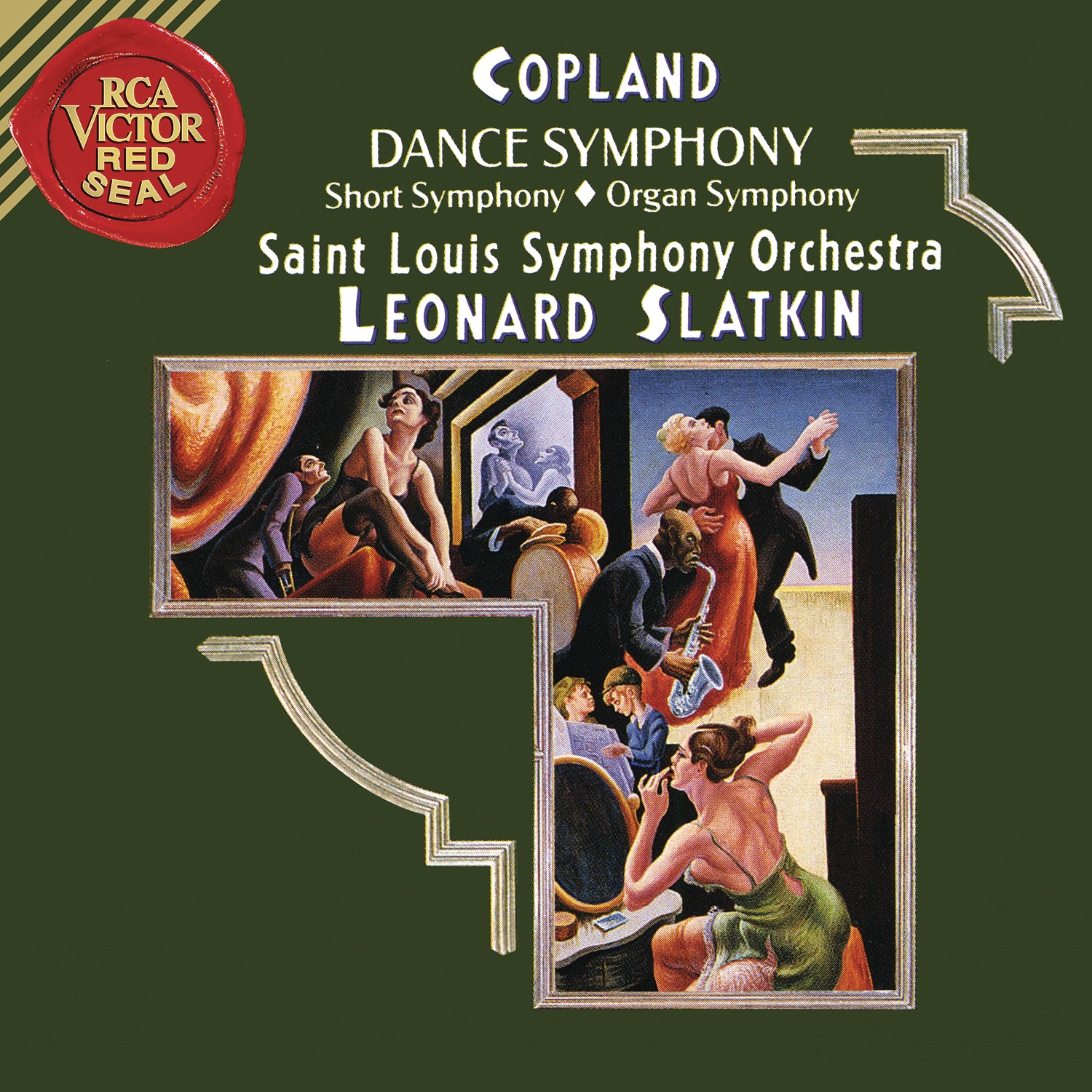 Copland: Dance Symphony & Short Symphony & Organ Symphony album cover