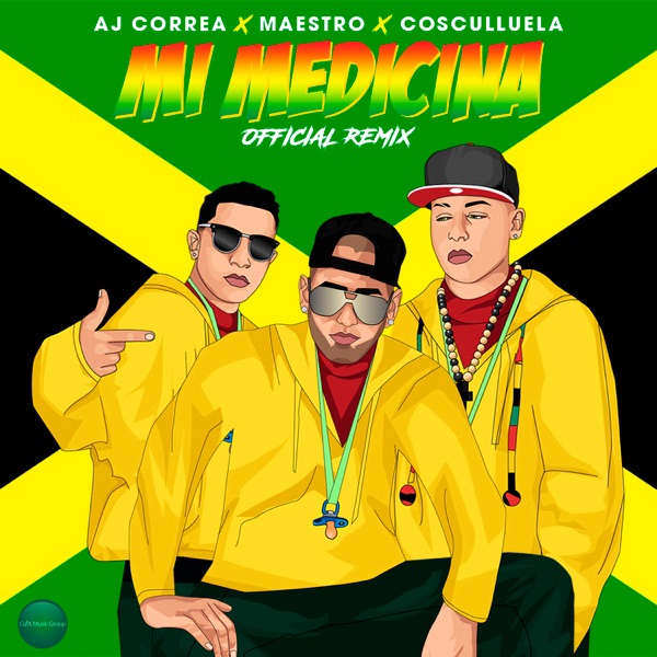 Mi Medicina (Official Remix) (feat. Maestro & Cosculluela) - Single album cover