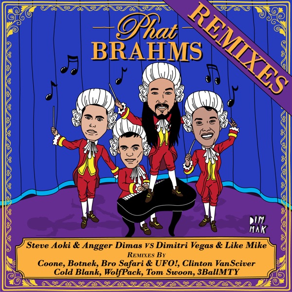 Phat Brahms (Remixes) album cover