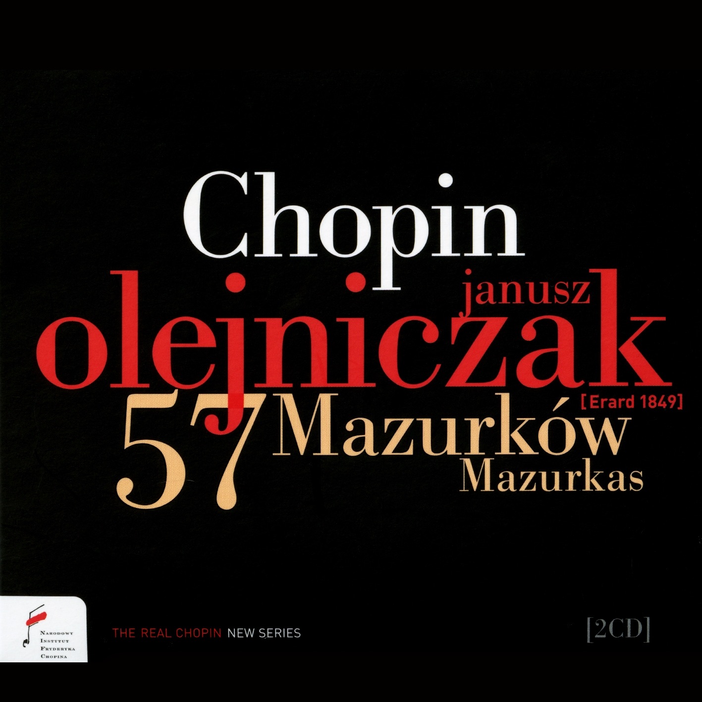 Chopin: 57 Mazurkas album cover