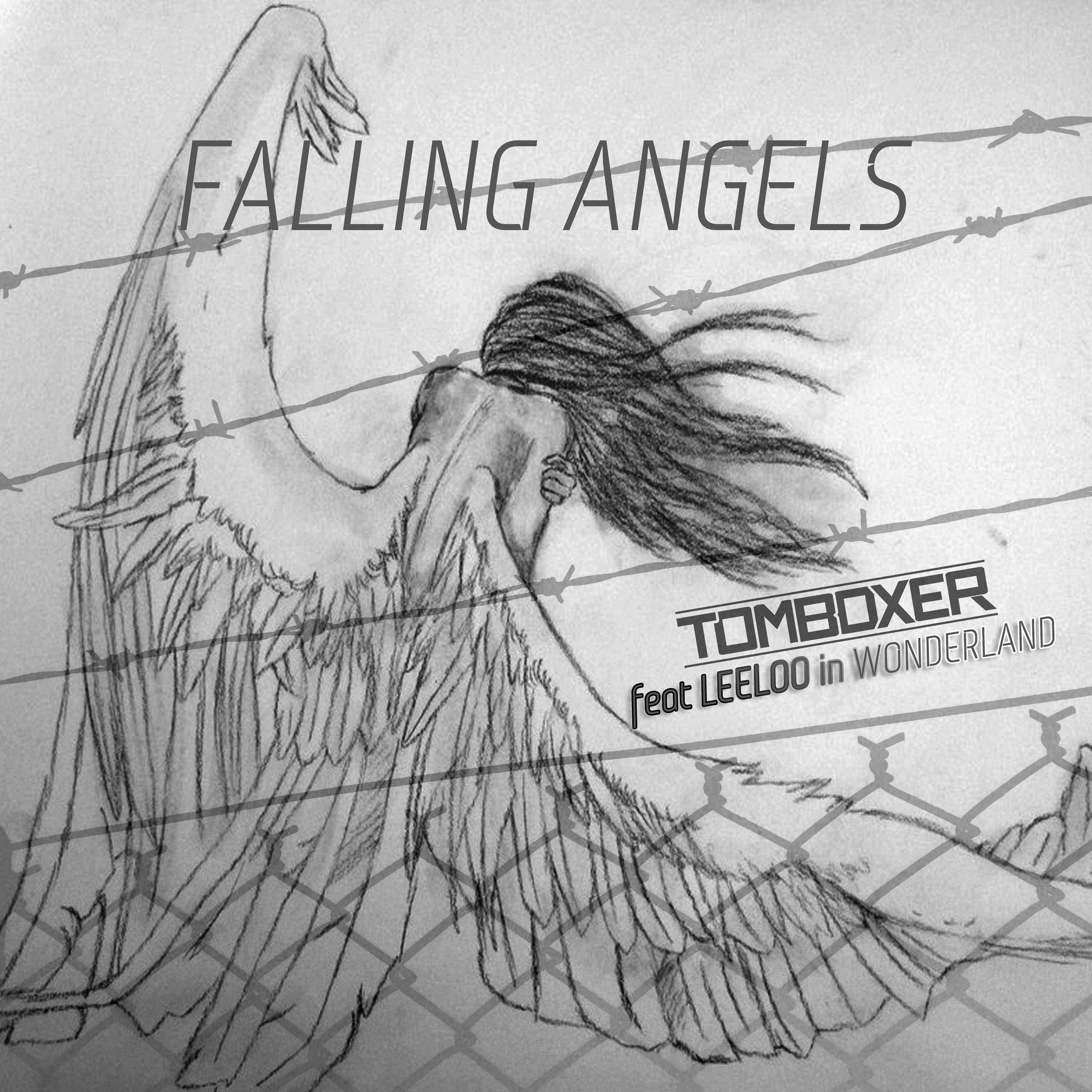 Falling Angels (Radio Mix) [feat. Leeloo in Wonderland] - Single album cover