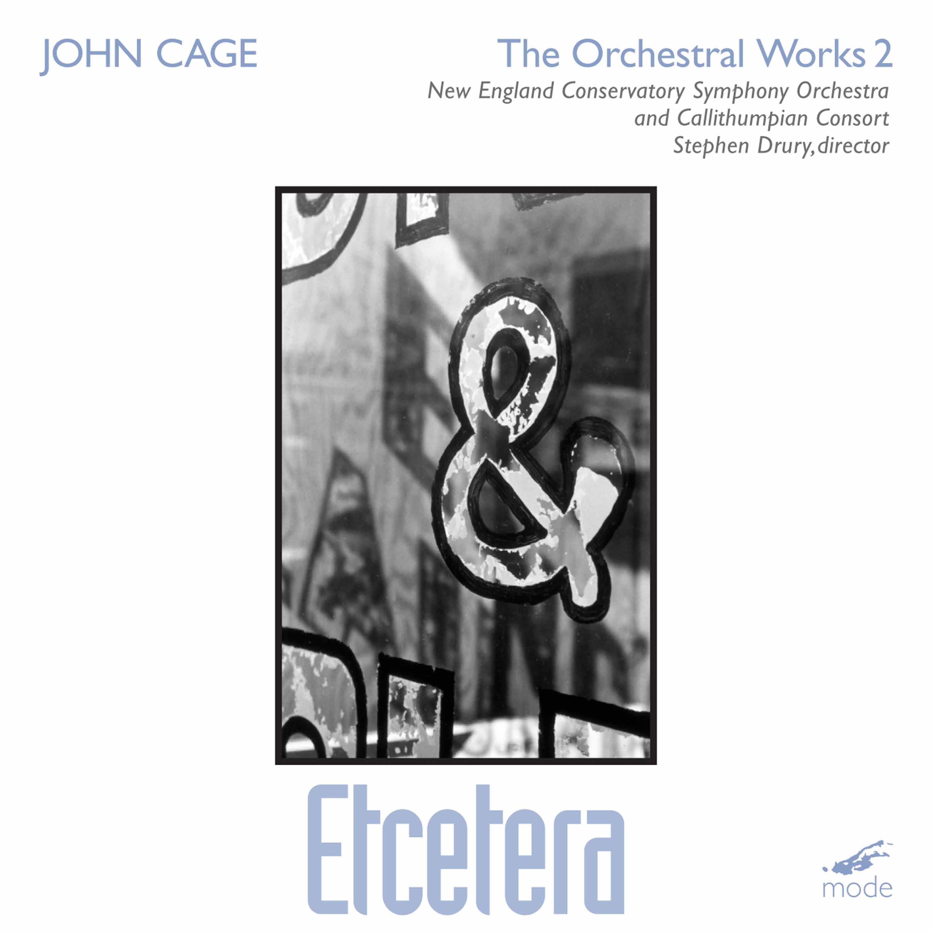 John Cage Edition, Vol. 21: The Orchestral Works, Vol. 2 – Etcetera album cover