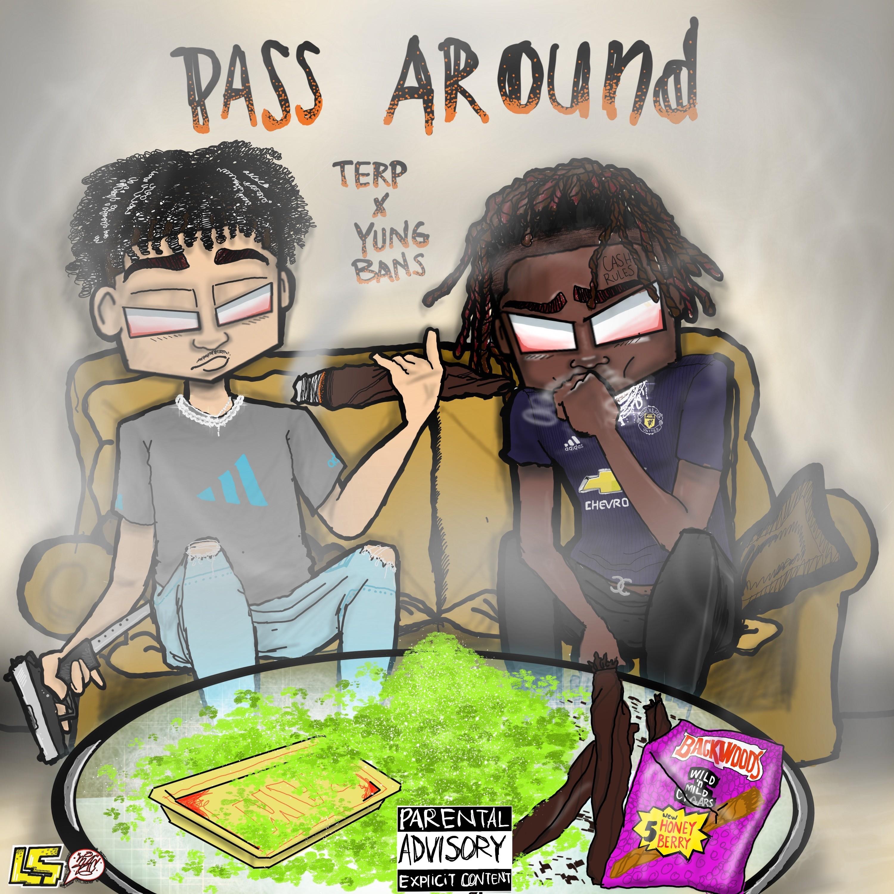 Pass Around (feat. Yung Bans) - Single album cover