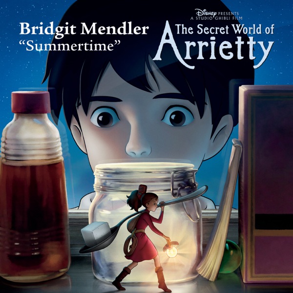Summertime (from "the Secret World of Arrietty") - Single album cover