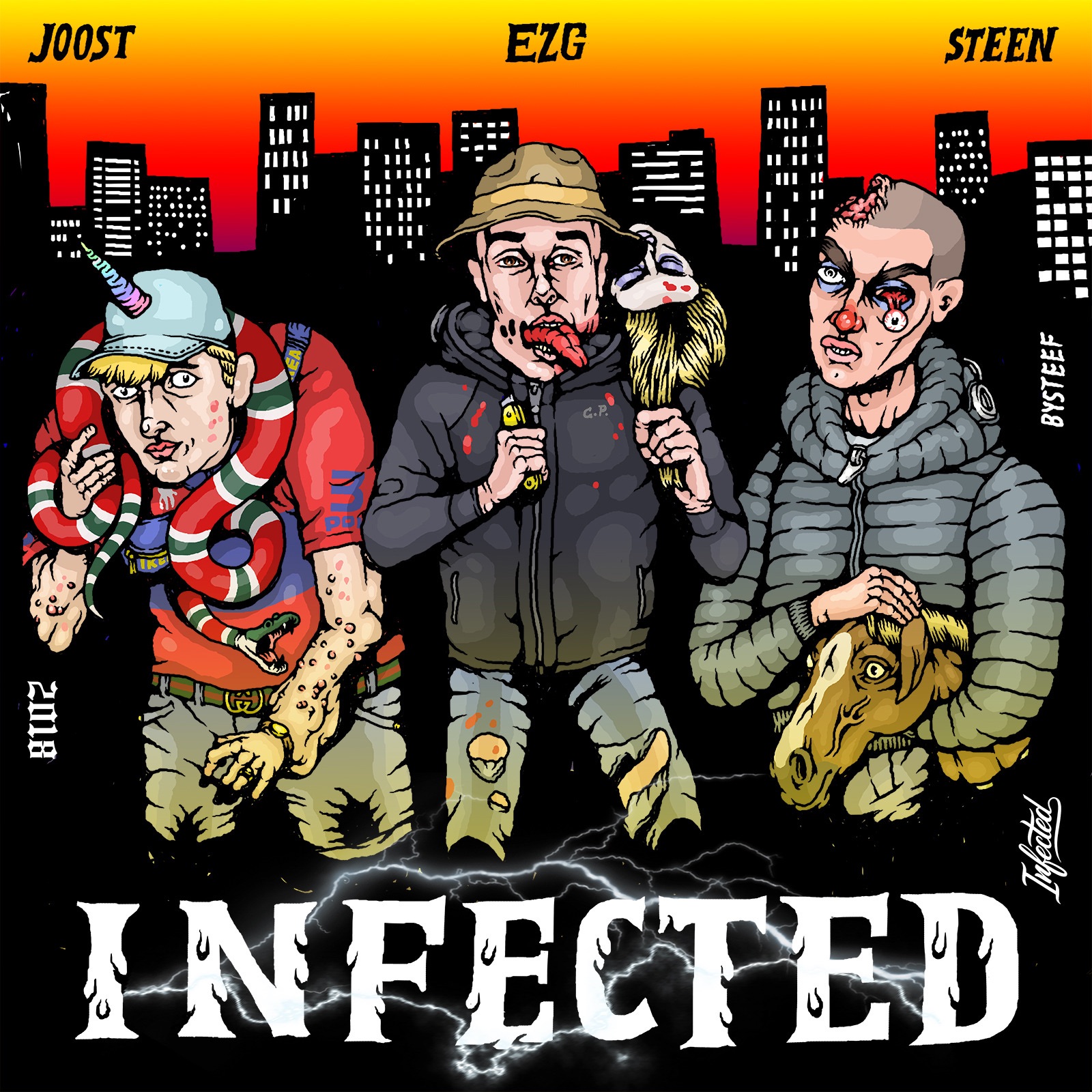 Infected (feat. Joost) - Single album cover