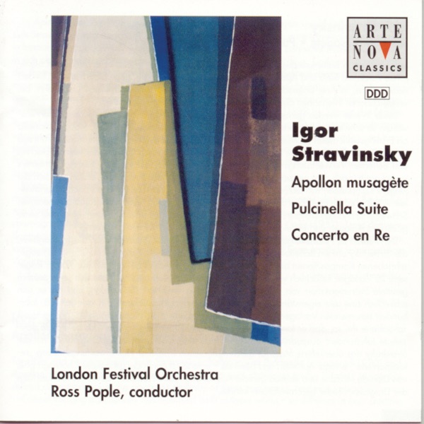 Stravinsky: Apollon musagète &  Pulcinella Suite album cover