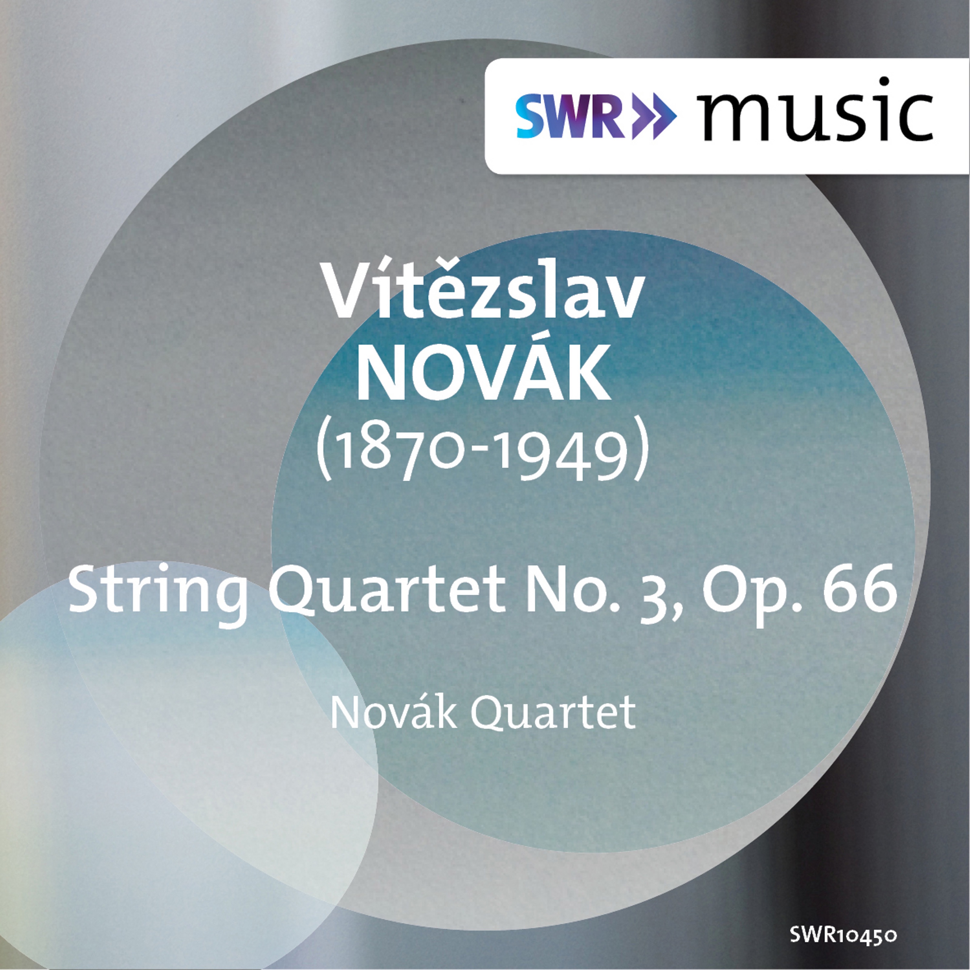 Novák: String Quartet No. 3, Op. 66 - EP album cover