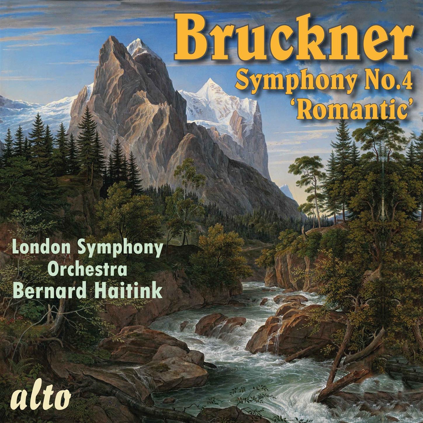 Bruckner: Symphony No.4 "Romantic" album cover