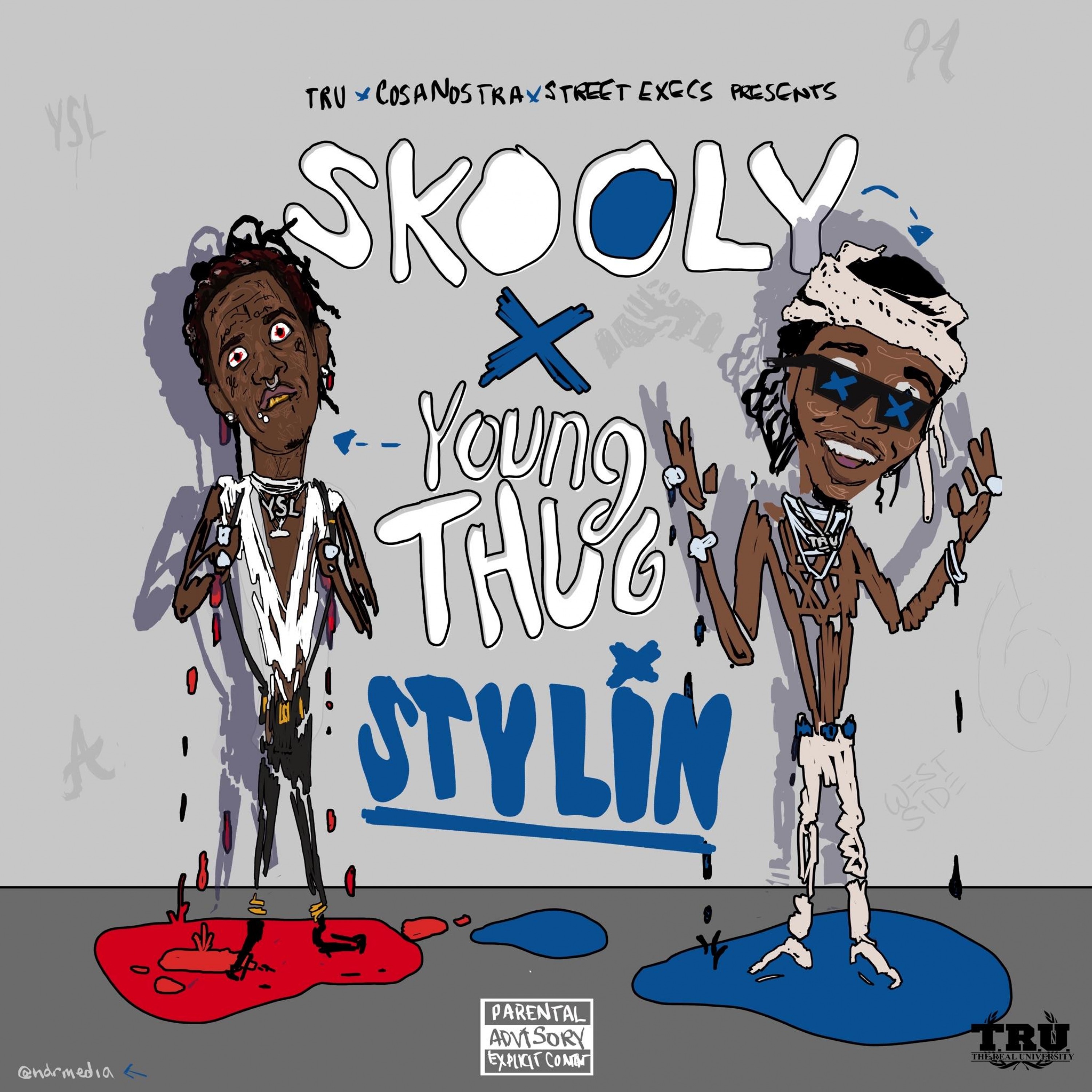 Stylin (feat. Young Thug) - Single album cover