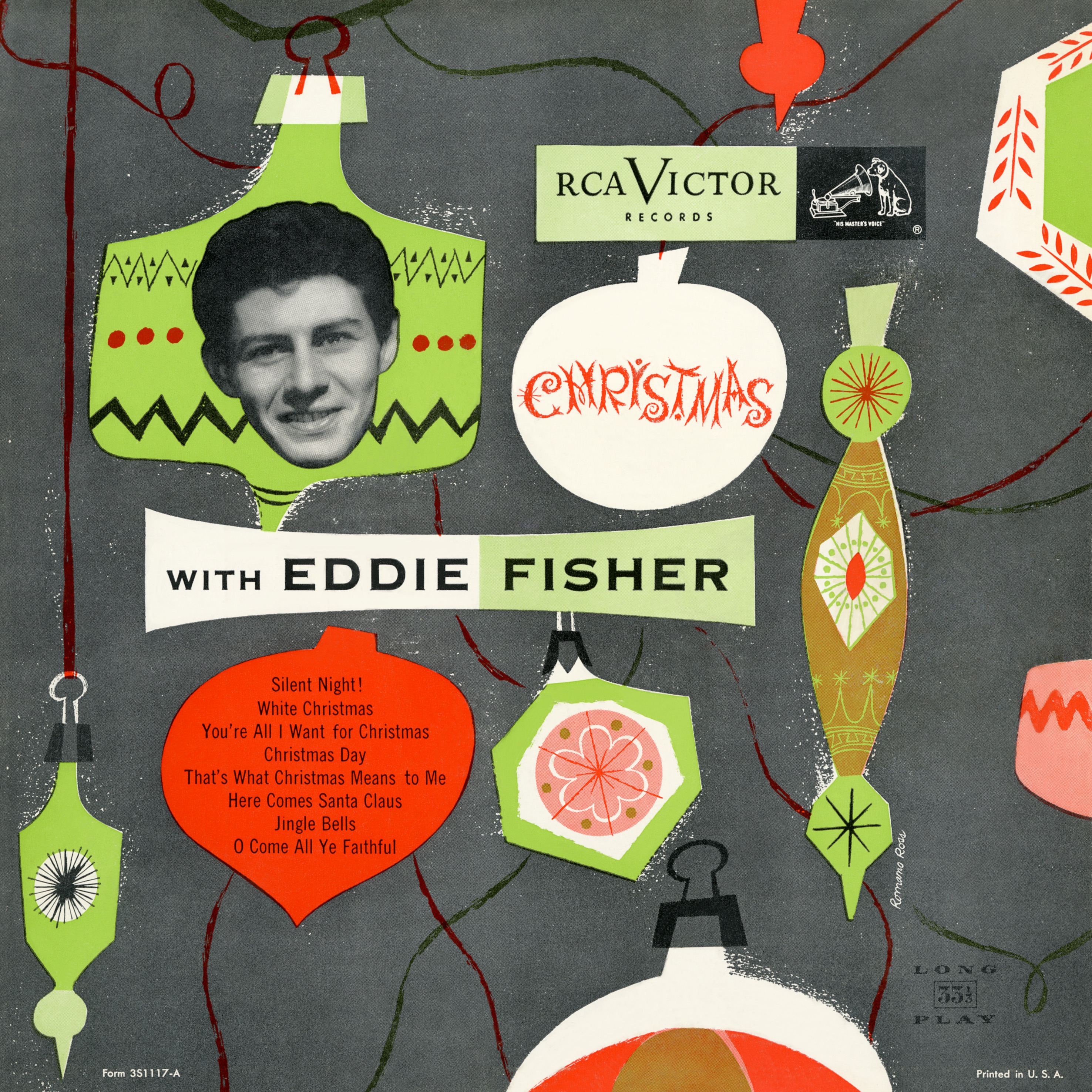 Christmas with Eddie Fisher album cover