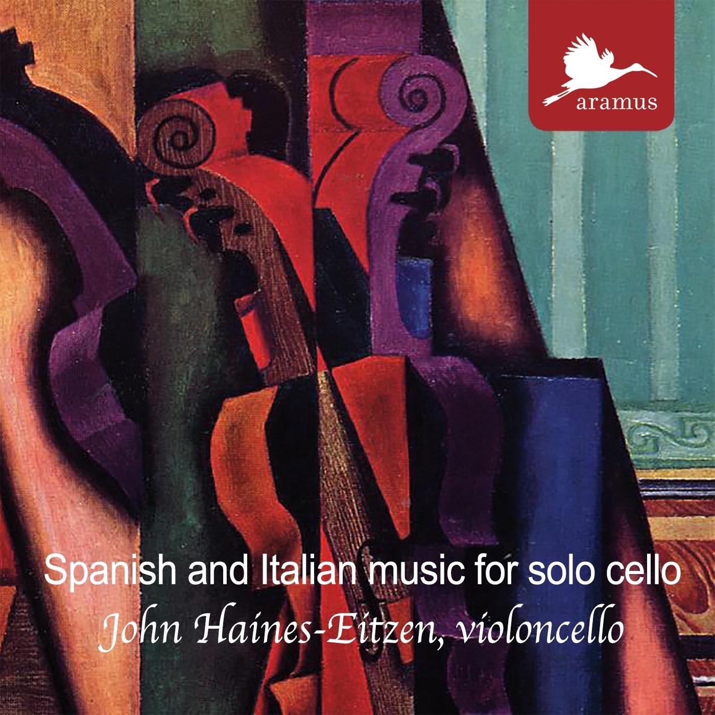 Spanish and Italian Music for Solo Cello album cover