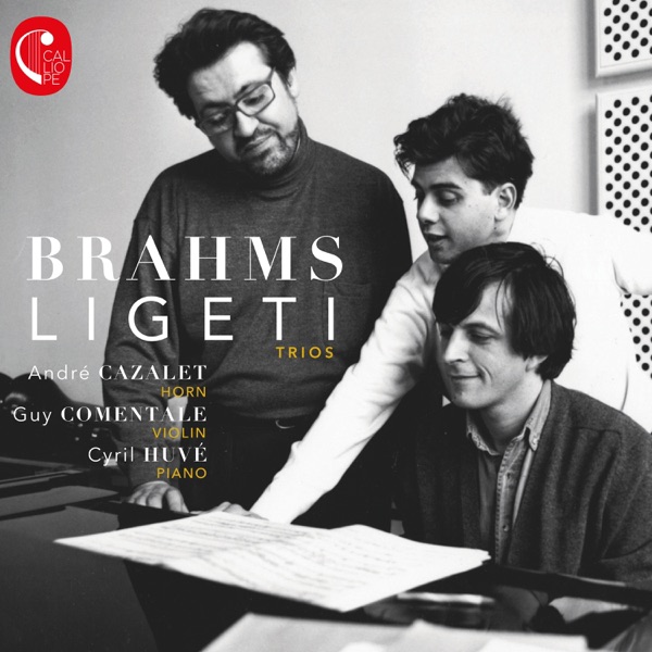 Brahms & Ligeti Trios album cover
