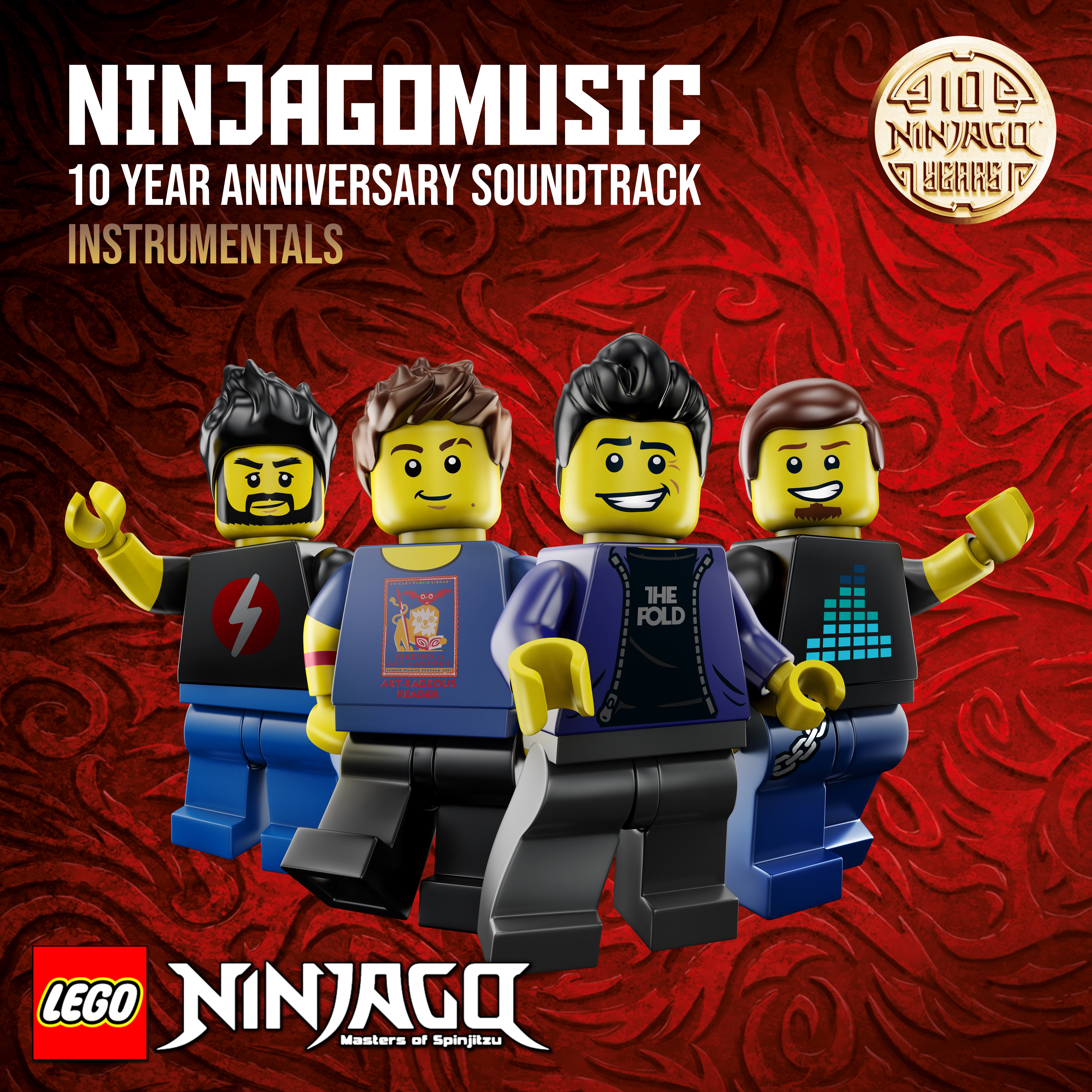 Lego Ninjago: 10 Year Anniversary Soundtrack (Instrumentals) album cover