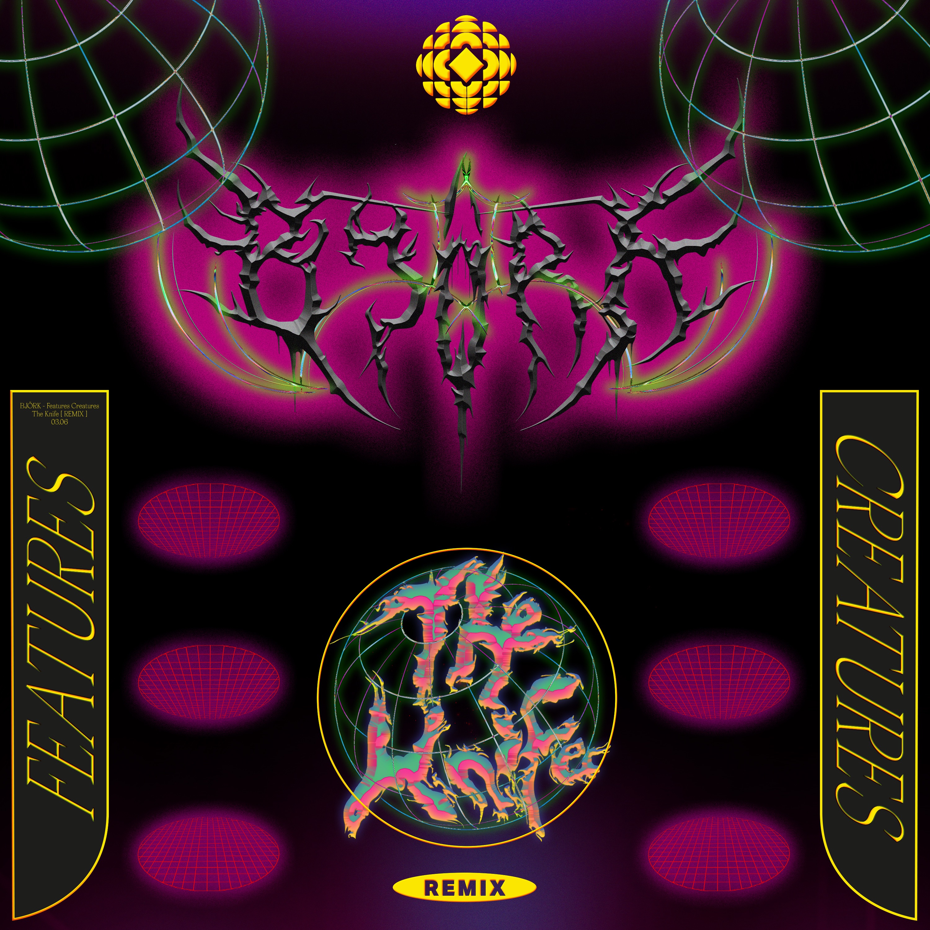 Features Creatures (The Knife Remix) - Single album cover