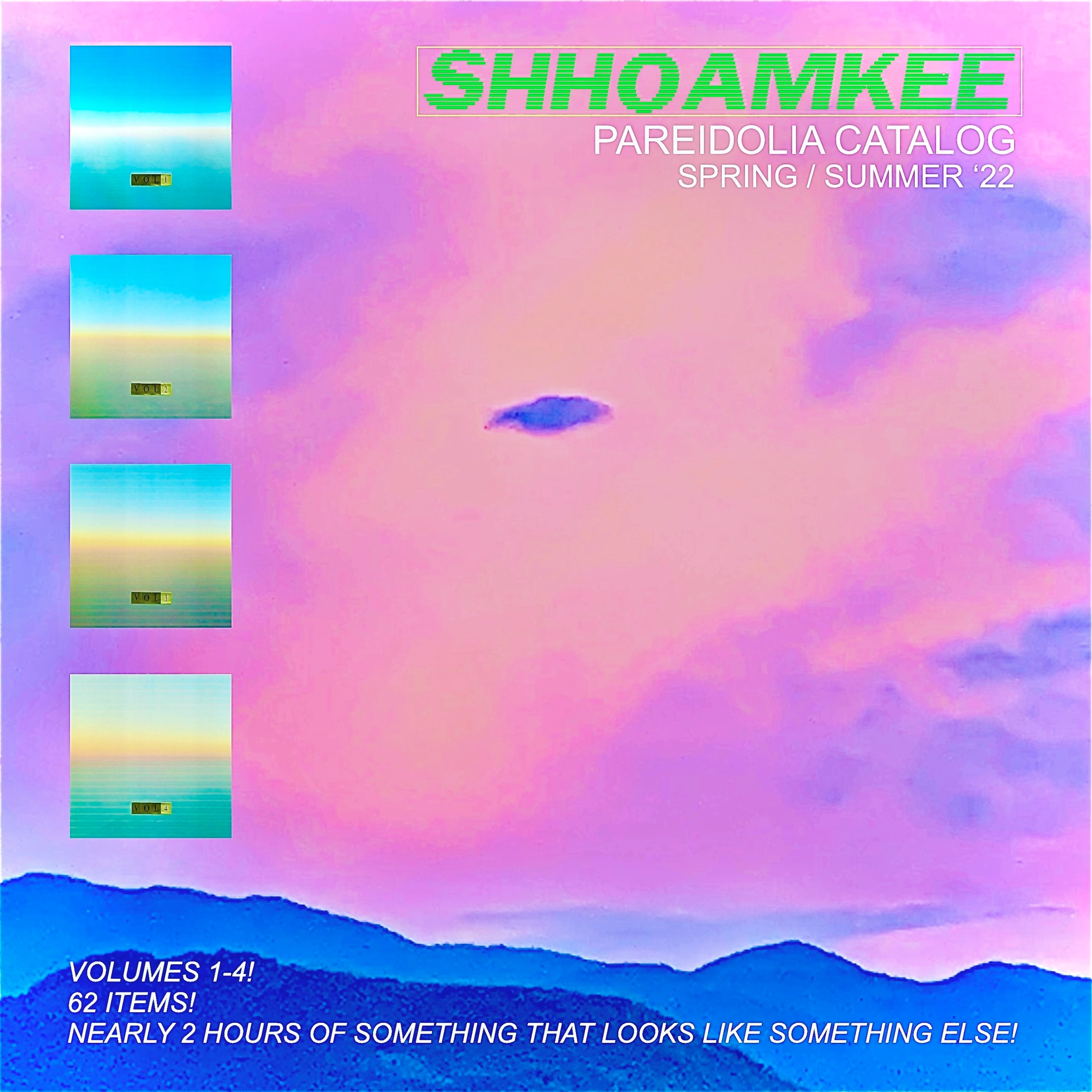 Pareidolia Catalog, Vols. 1-4 album cover