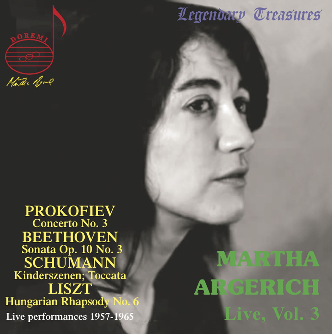 Martha Argerich Live, Vol. 3 album cover