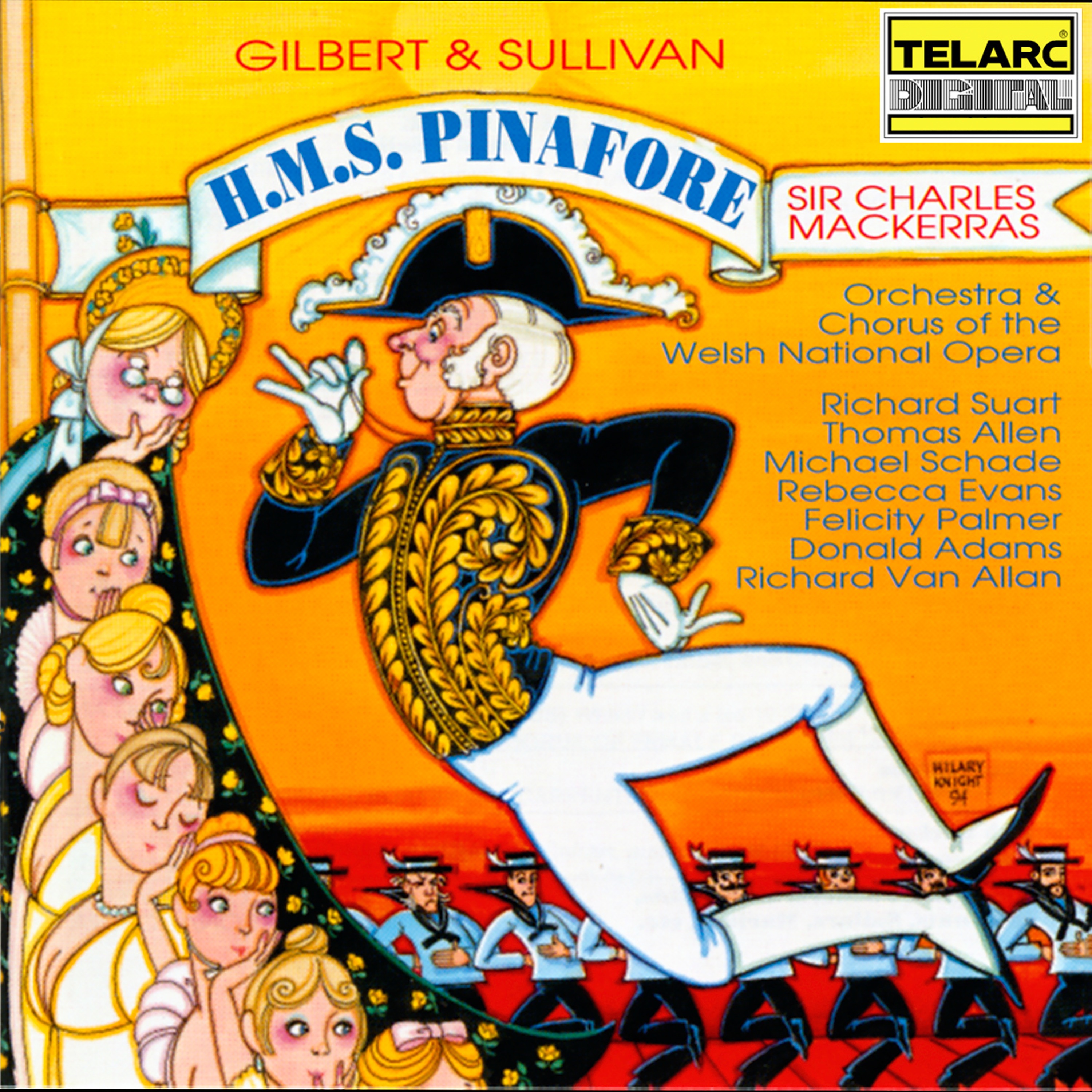 Gilbert & Sullivan: H.M.S. Pinafore album cover