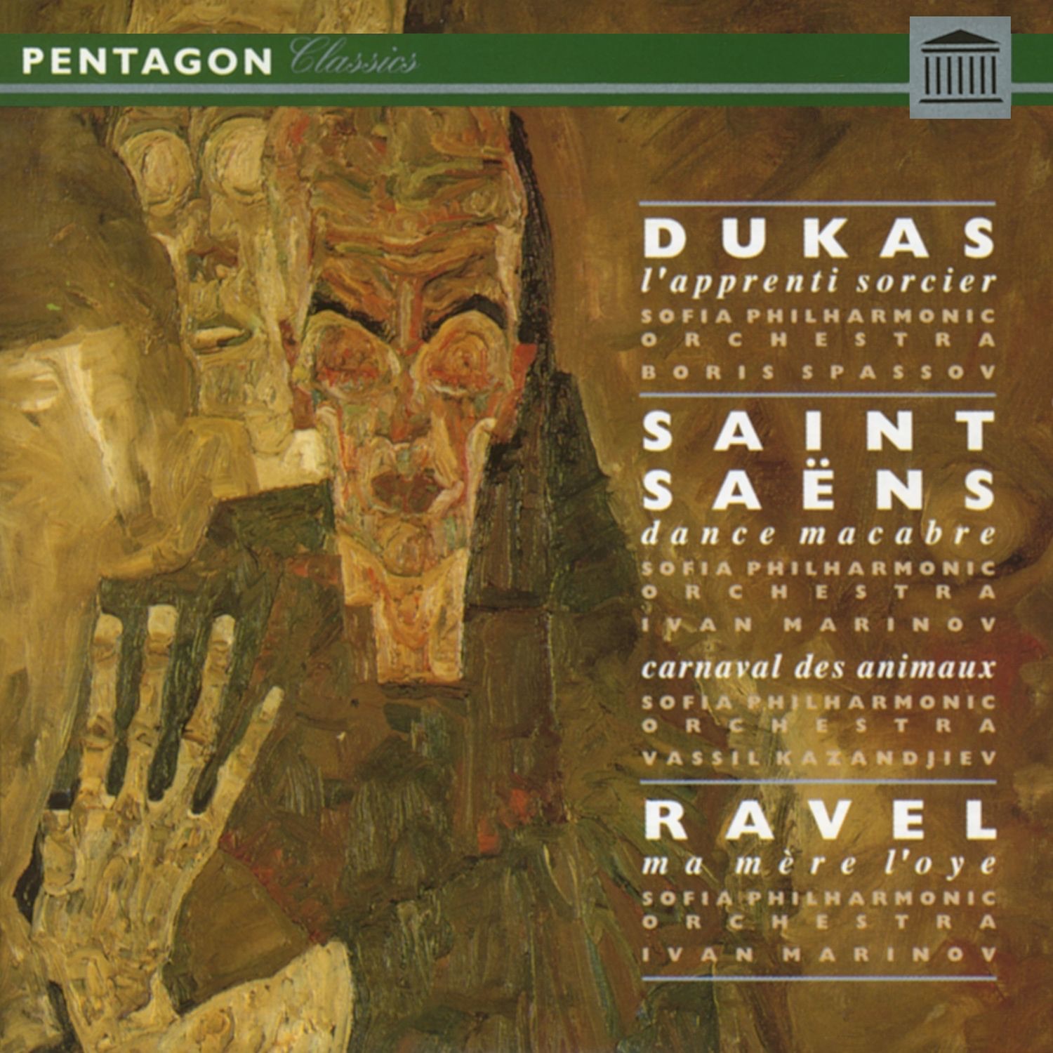 Dukas: L'Apprenti Sorcier, Saint-Saens: Danse Macabre, Le Carnaval des Animeaux & Ravel: Ma Mere L'O album cover