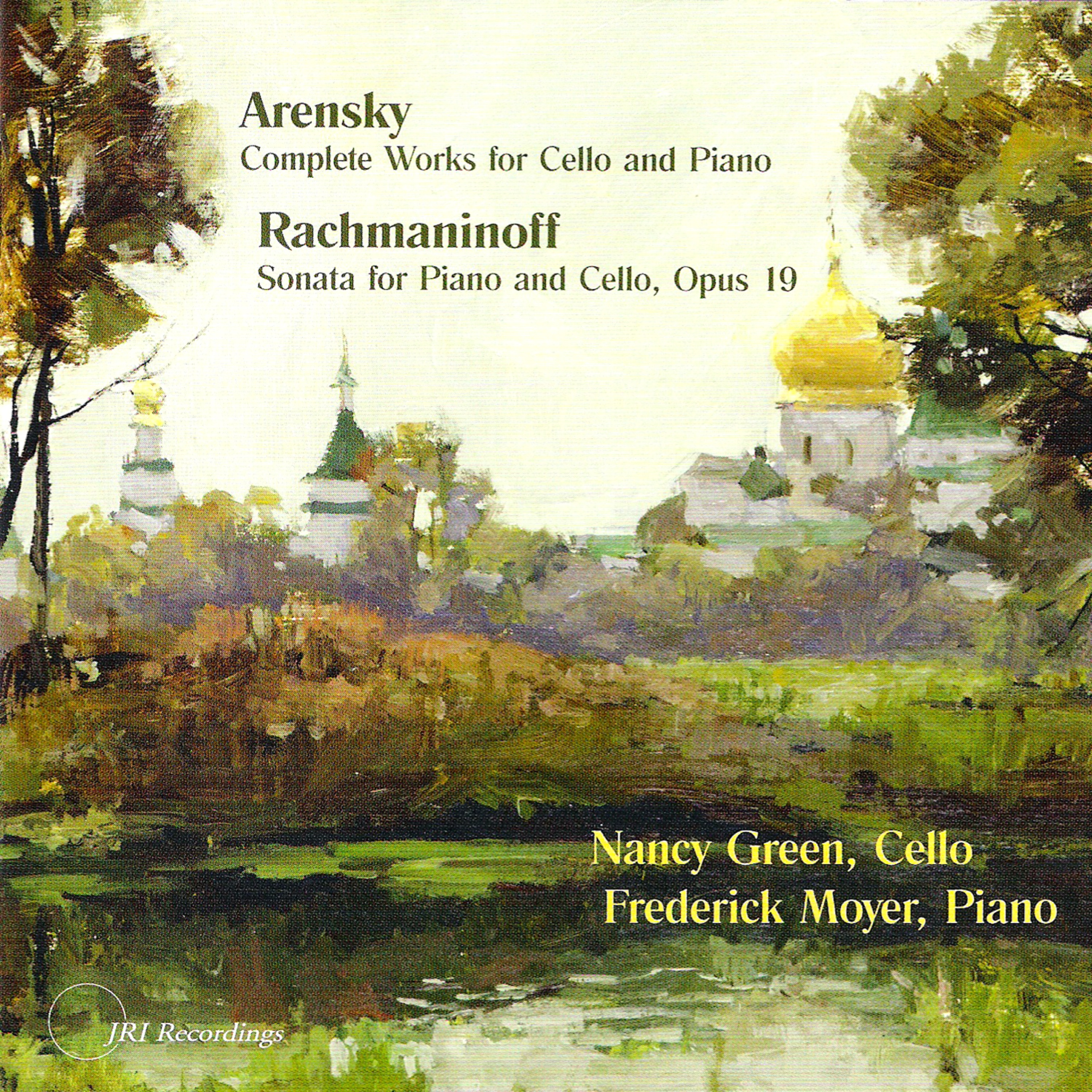Arensky: Complete Cello Works - Rachmaninov: Cello Sonata album cover