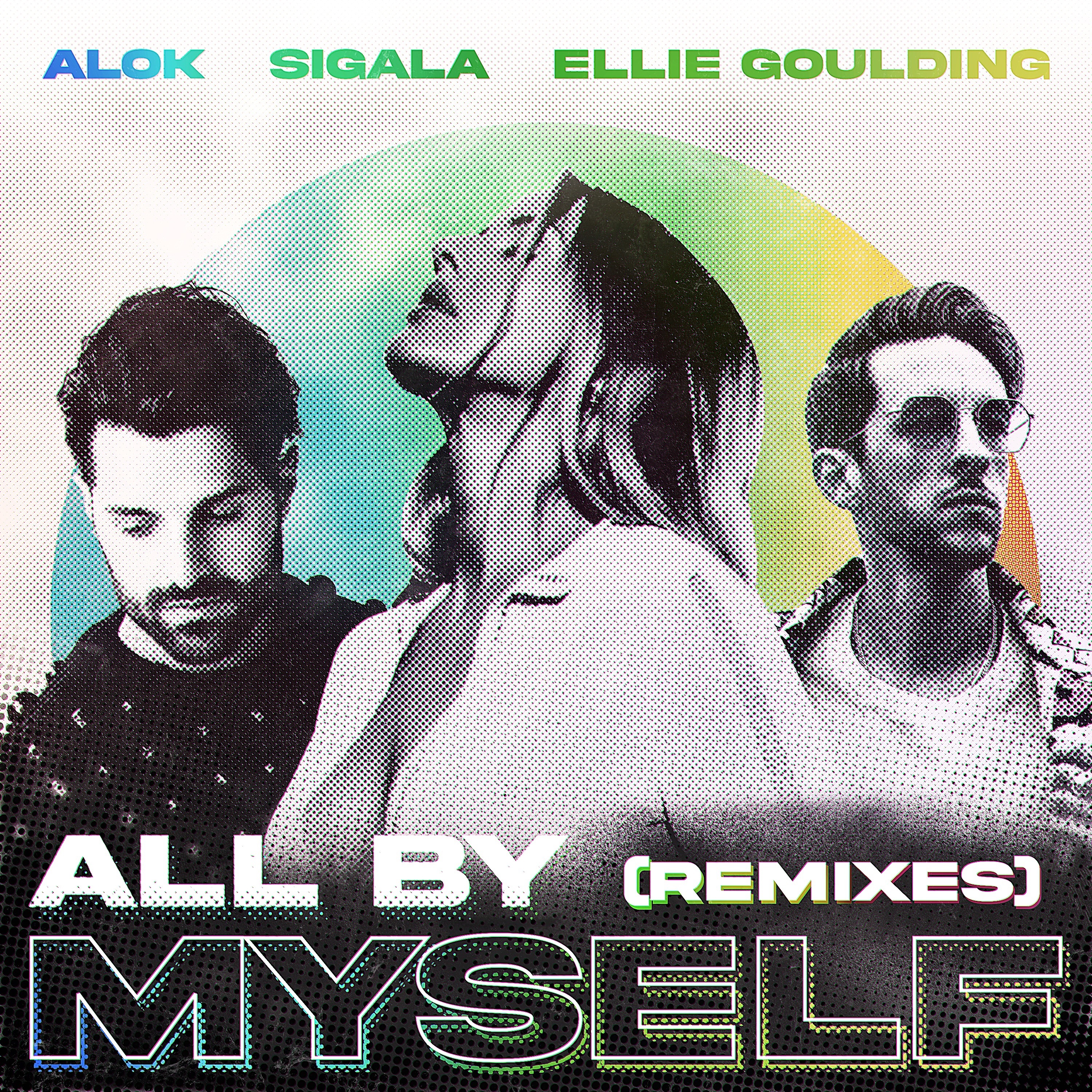 All By Myself (The Remixes) - EP album cover