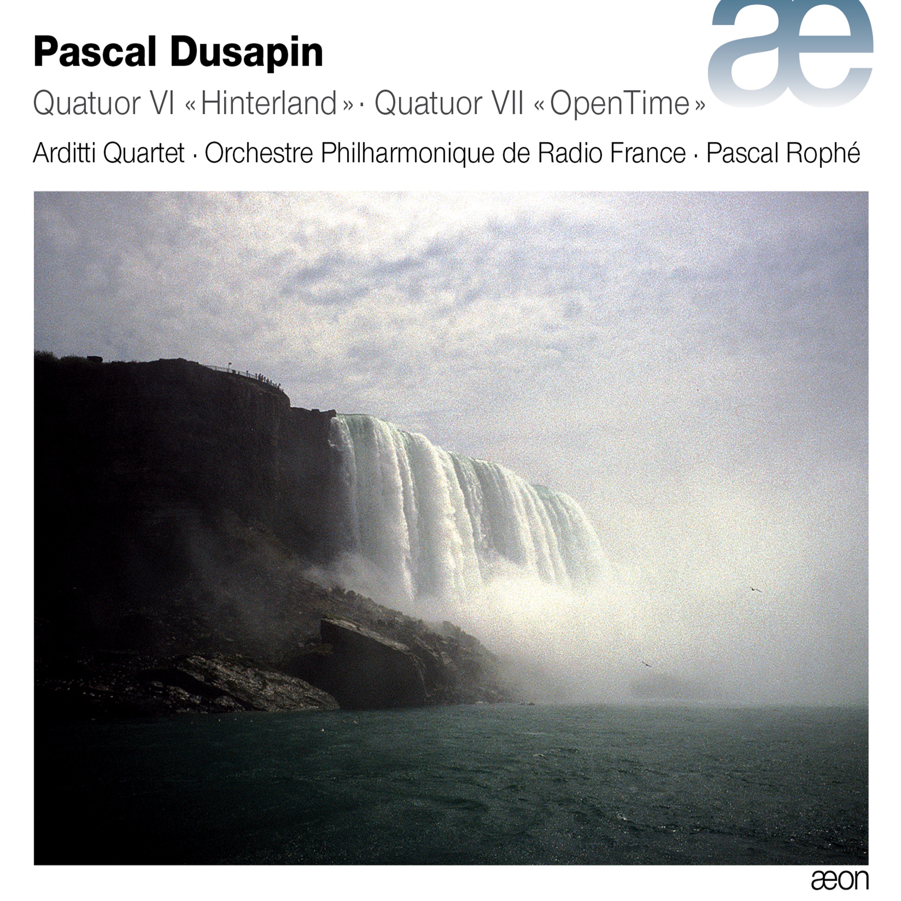 Dusapin: Quatuor Vl 'Hinterland' & Quatuor Vll 'OpenTime' album cover