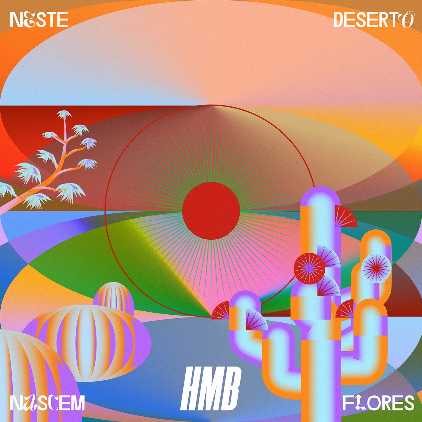 Neste Deserto Nascem Flores album cover