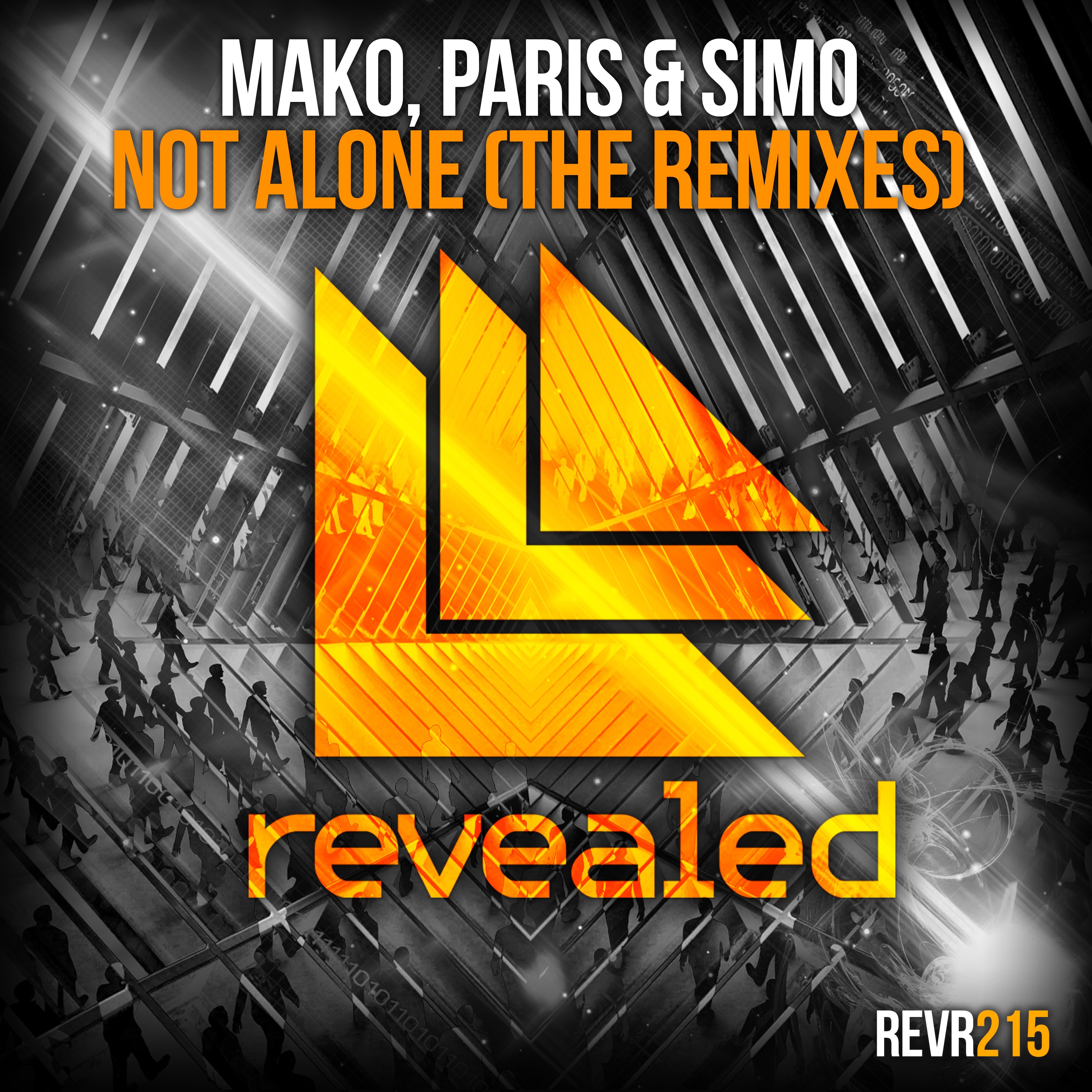 Not Alone (The Remixes) - EP album cover