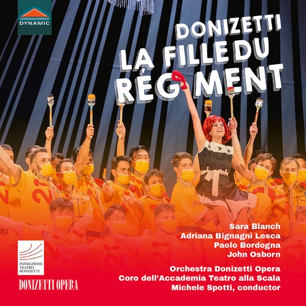 Donizetti: La fille du régiment, A. 56 (Live) album cover