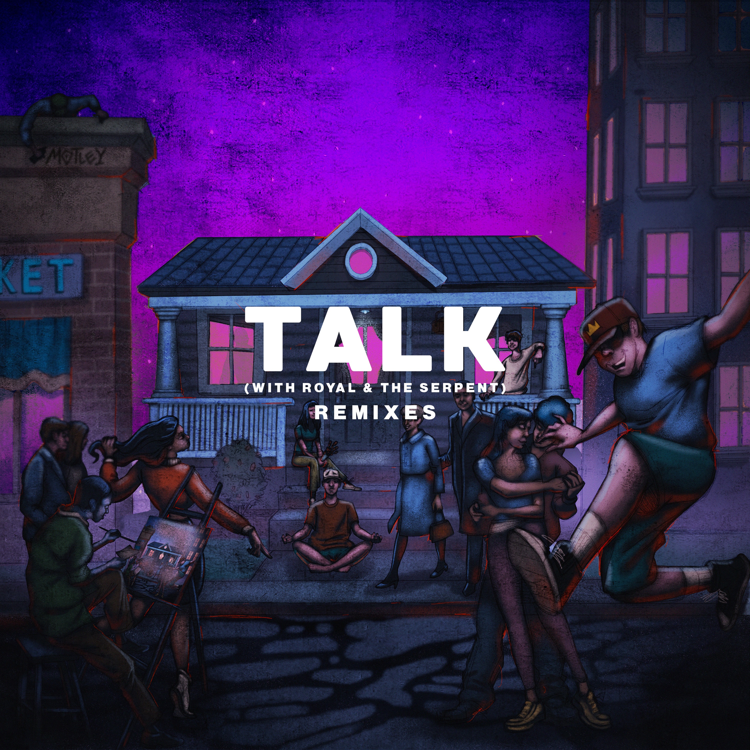 Talk (Remixes) - Single album cover