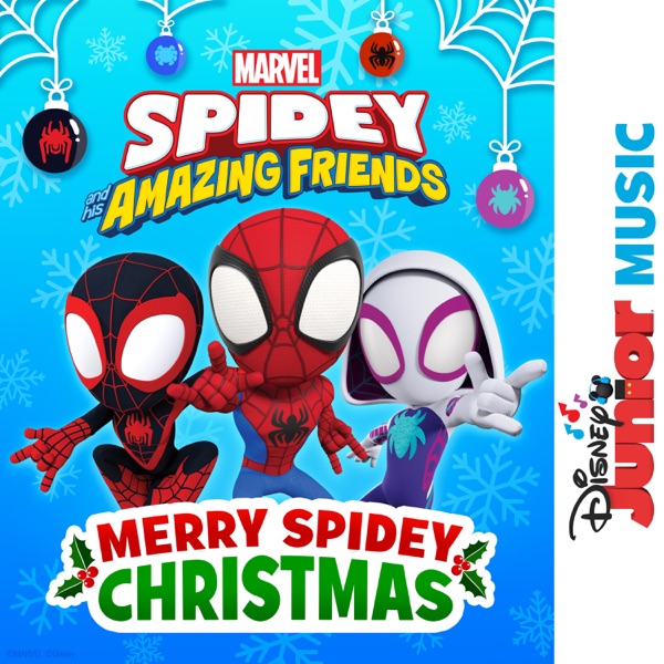 Merry Spidey Christmas (From "Disney Junior Music: Marvel's Spidey and His Amazing Friends") - Singl album cover