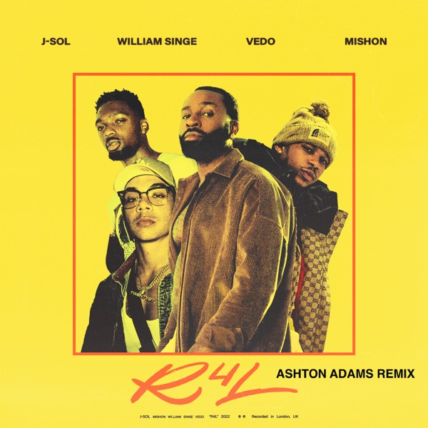 R4L (ready 4 luv) [Ashton Adams Remix] [feat. William Singe & VEDO] - Single album cover