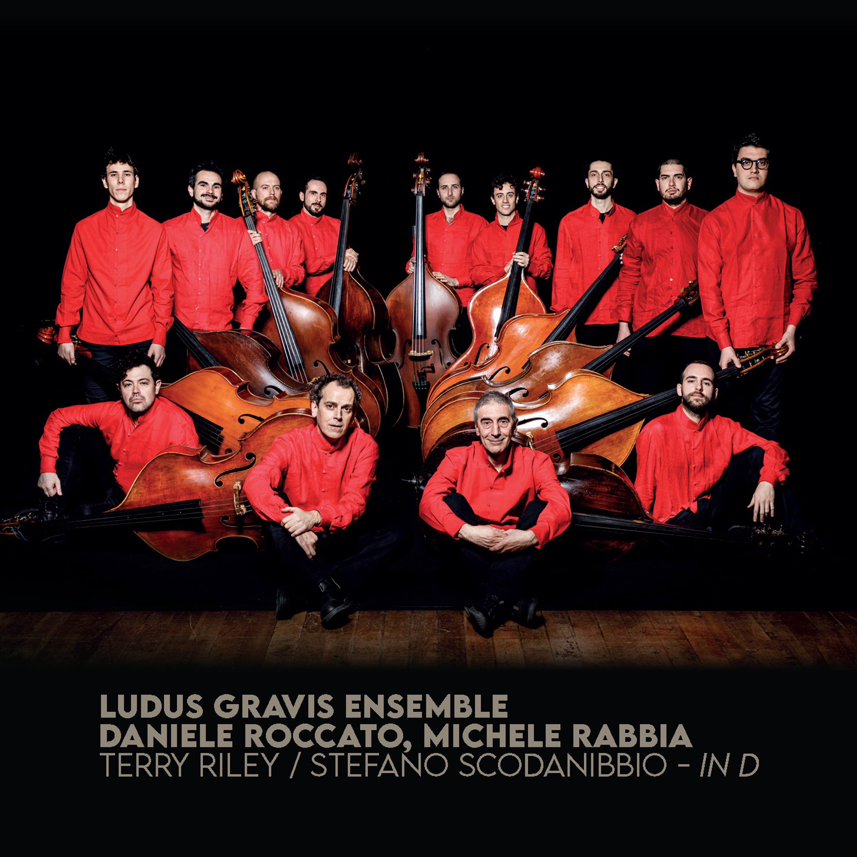 Terry Riley, Stefano Scodanibbio: In D album cover
