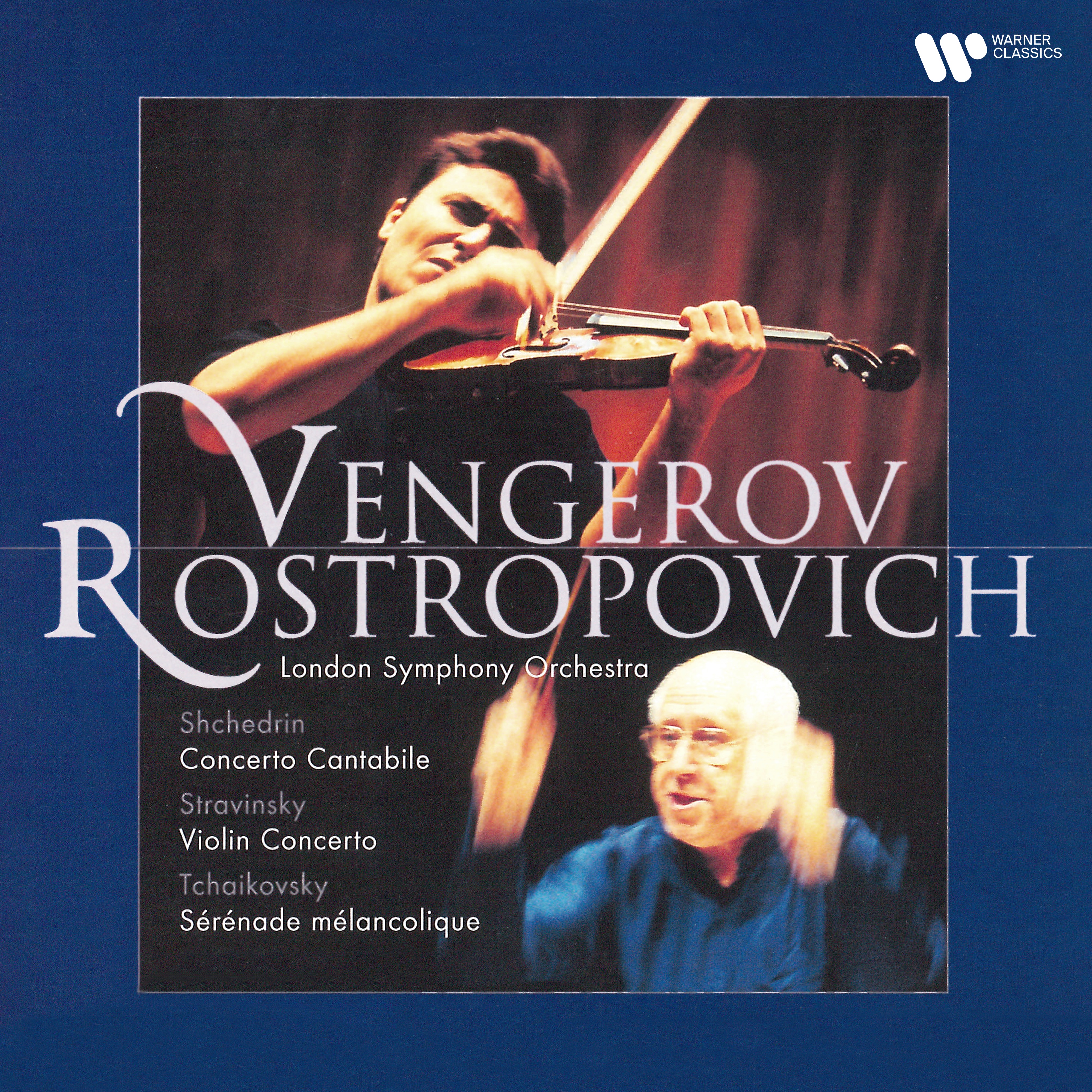 Shchedrin: Concerto cantabile - Stravinsky: Violin Concerto - Tchaikovsky: Sérénade mélancolique, Op album cover
