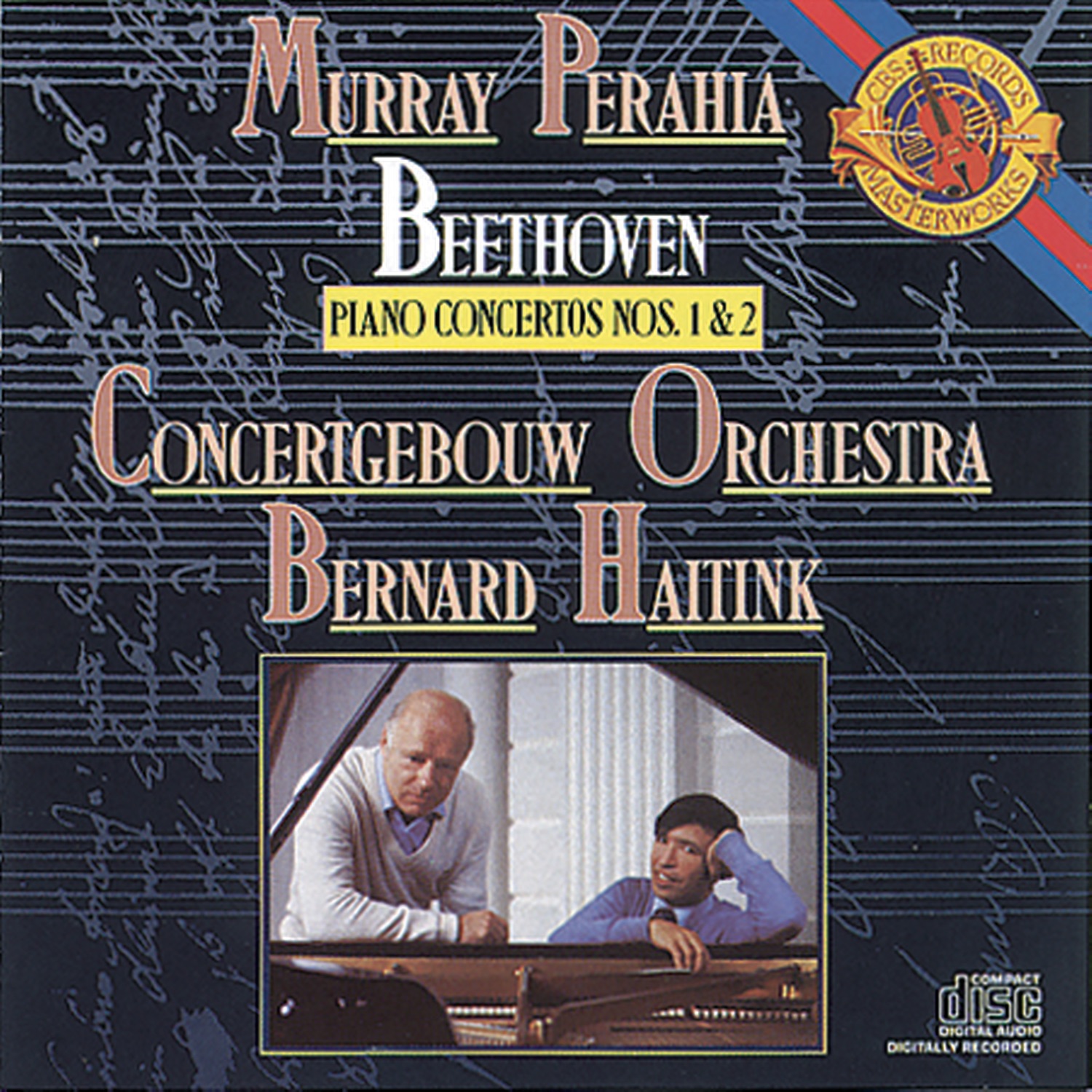 Beethoven: Concertos for Piano and Orchestra No. 1 & 2 album cover