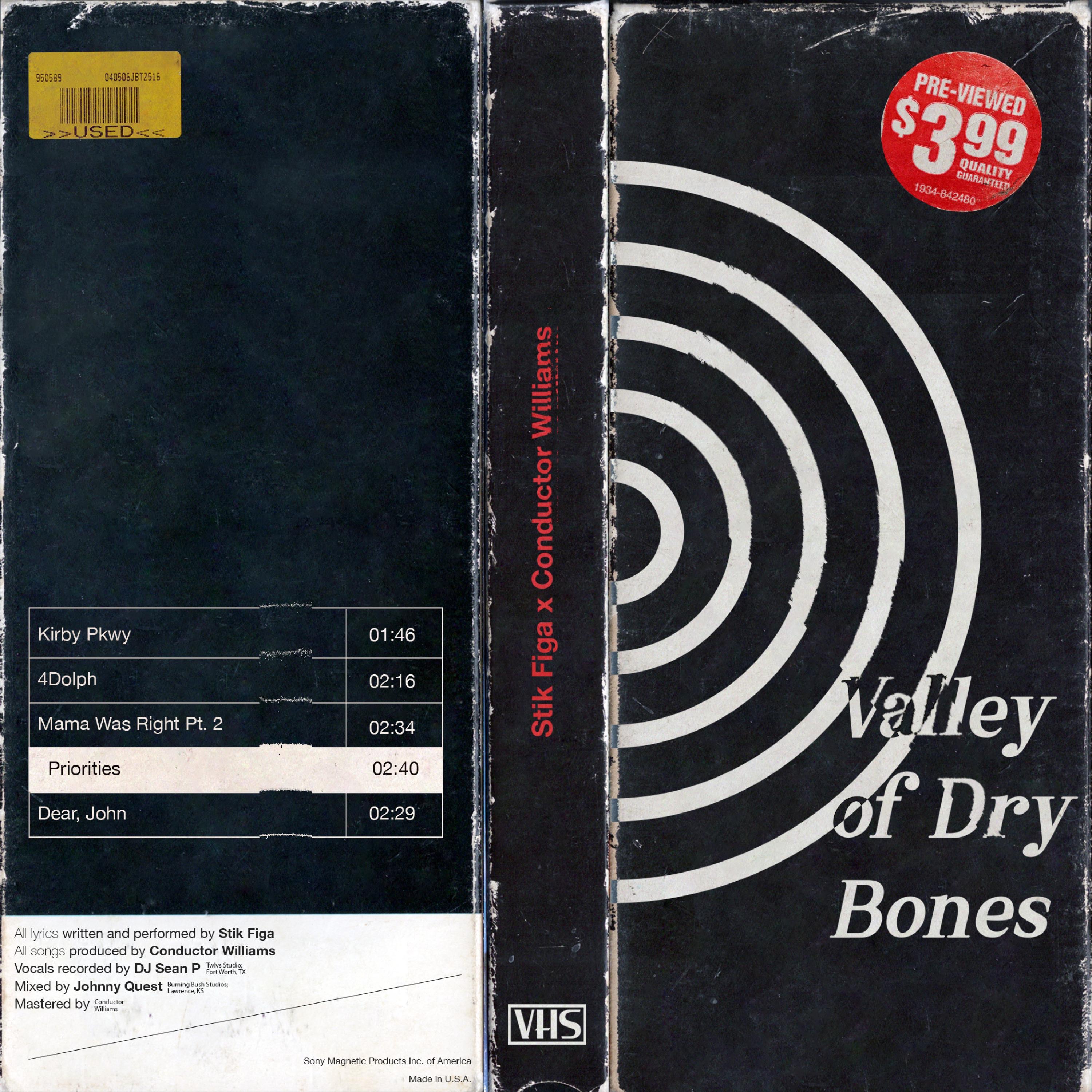 Valley of Dry Bones - EP album cover
