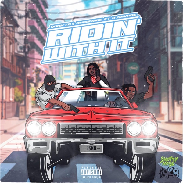 Ridin' With It (feat. D. Savage) - Single album cover