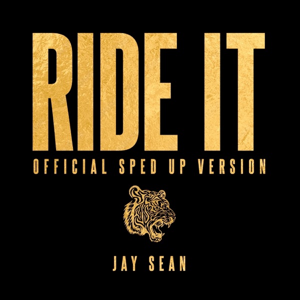 Ride It (Official Sped Up Version) - Single album cover