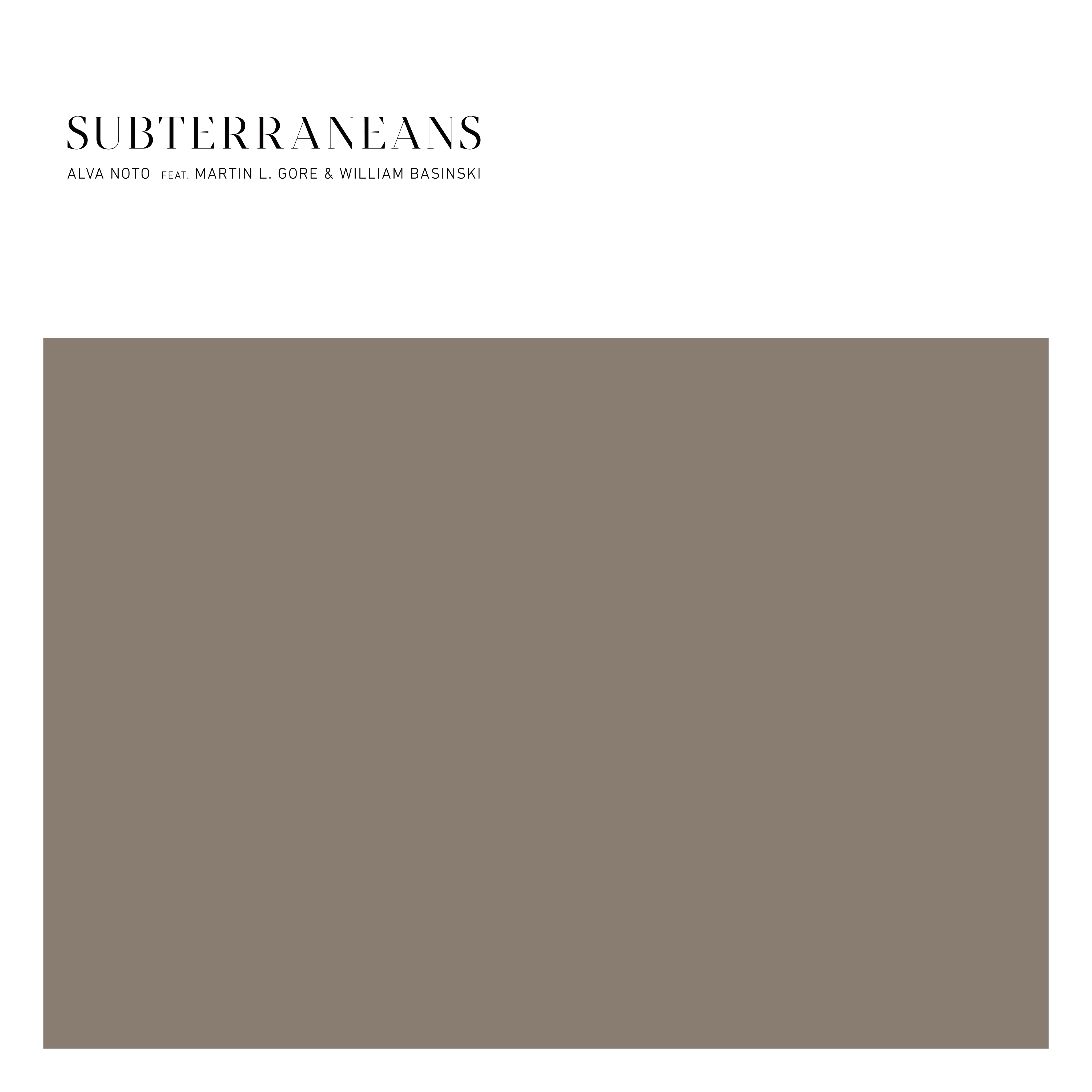 Subterraneans (feat. Martin Gore & William Basinski) - Single album cover