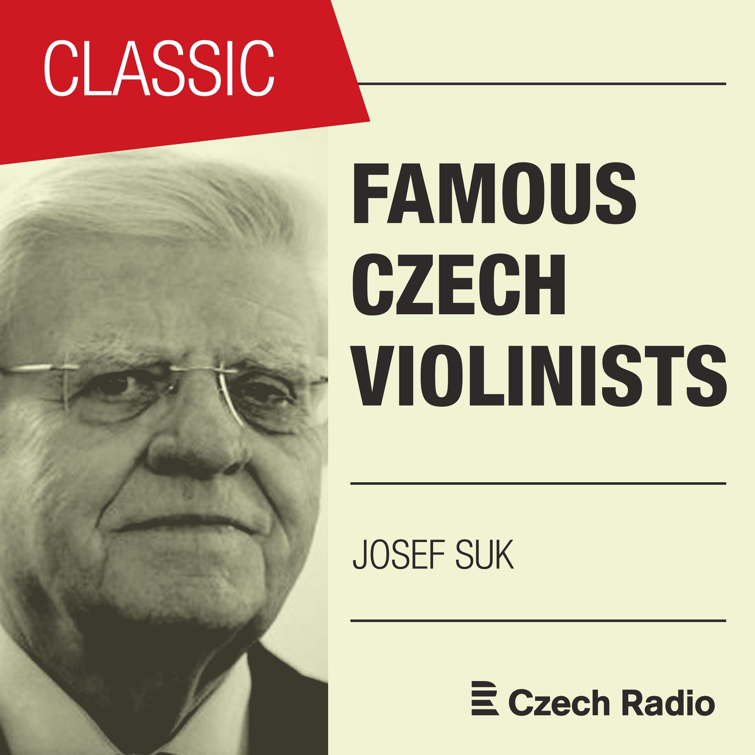 Famous Czech Violinists: Josef Suk album cover